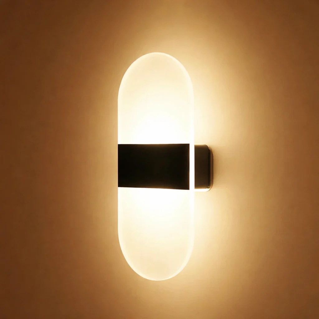 Touch Sensor LED Wall Lamp USB Rechargeable Modern Nordic Bedroom Living Room - Image 9