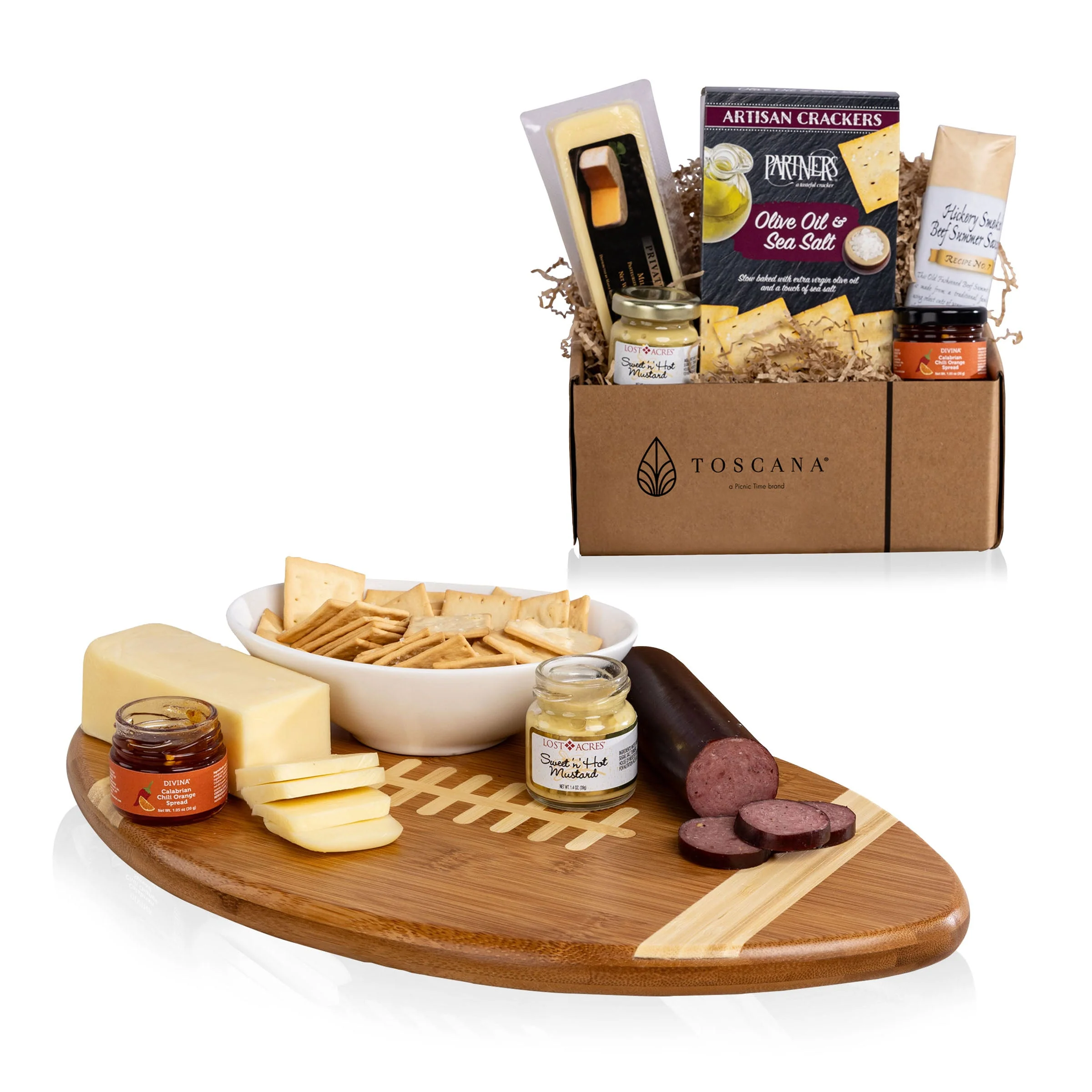 Touchdown! Cutting Board with Gourmet Gift Pack - Image 5