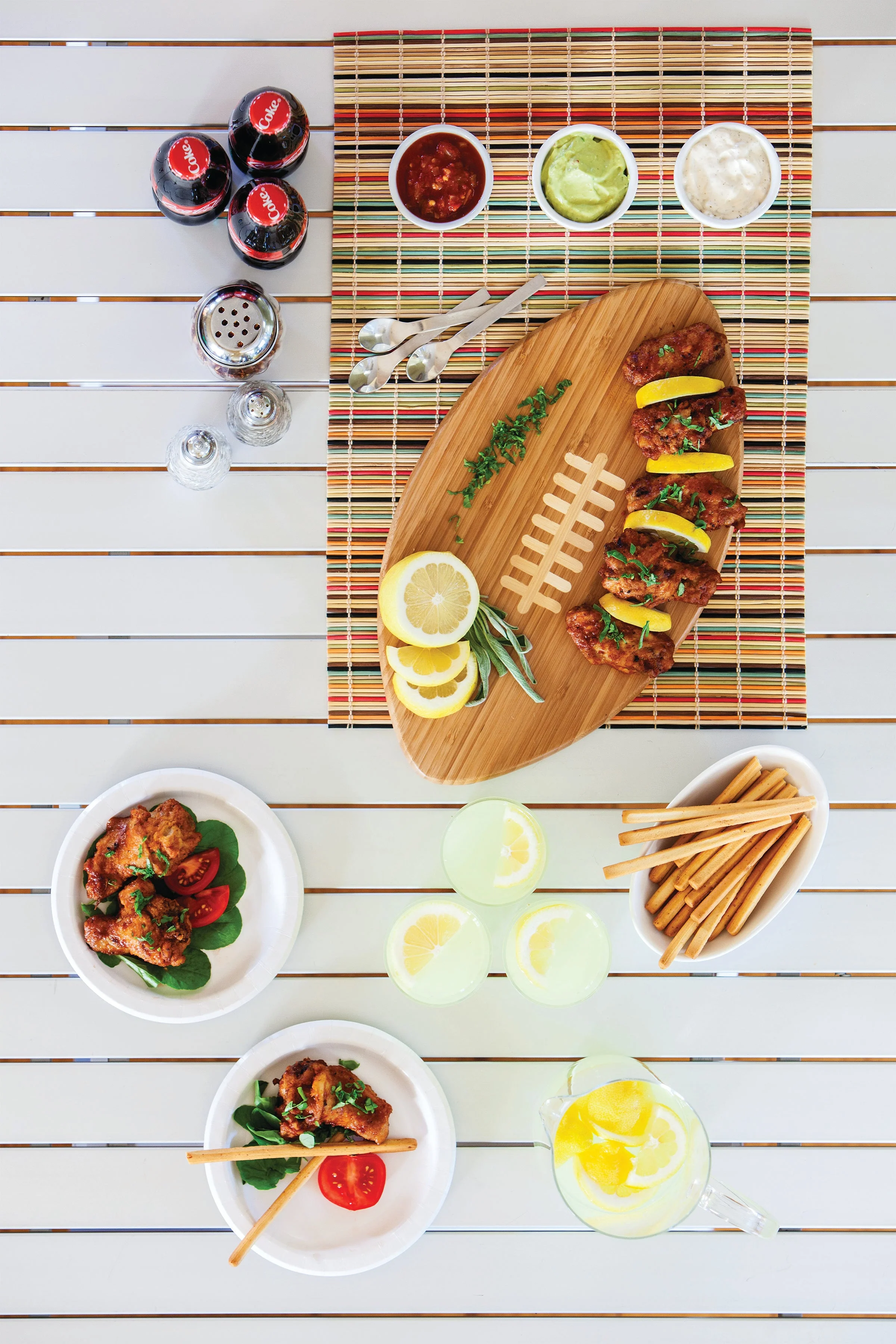 Touchdown! Football Cutting Board & Serving Tray - Image 2