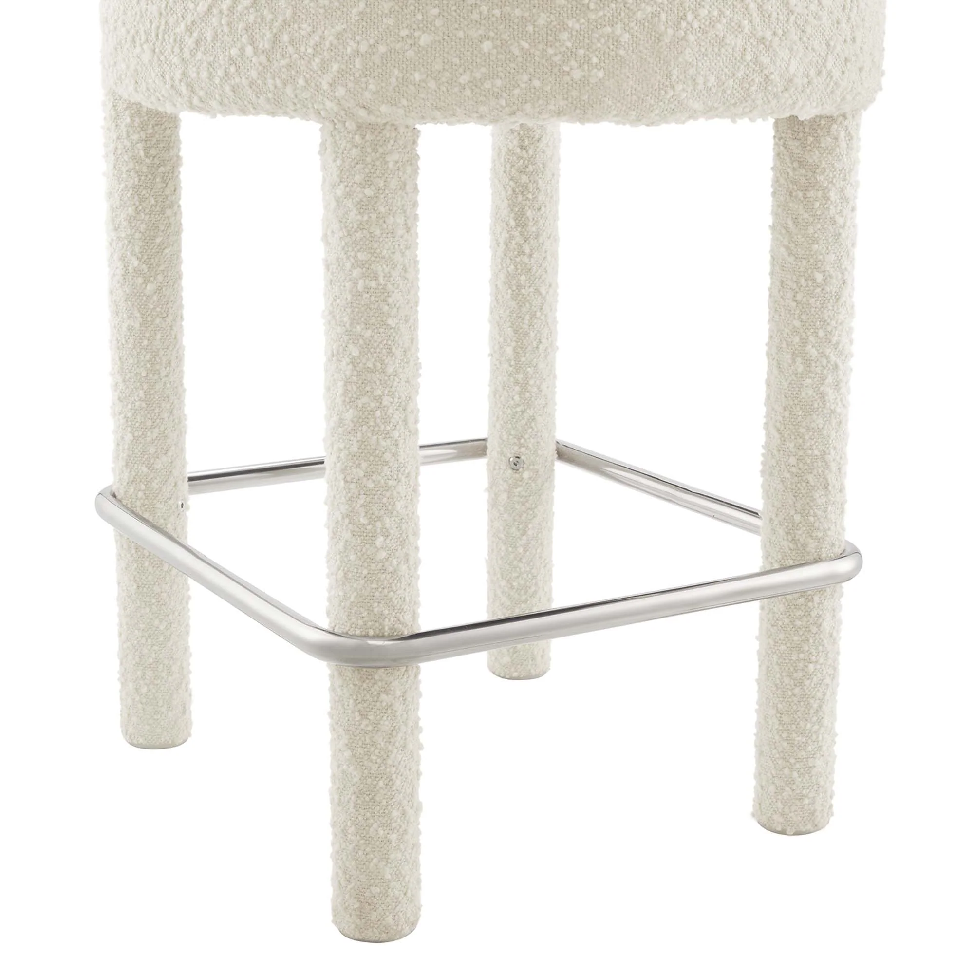 Toulouse Boucle Fabric Counter Stool by Modway - Image 7