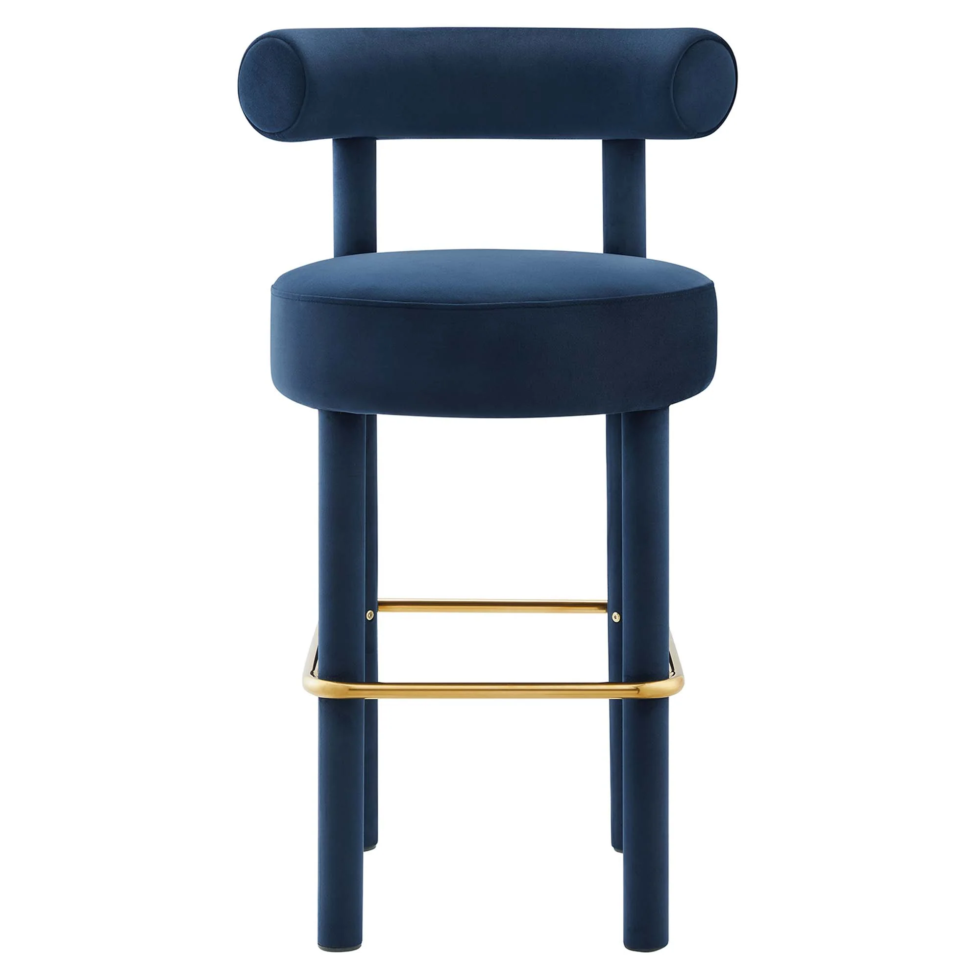 Toulouse Performance Velvet Bar Stool by Modway - Image 6