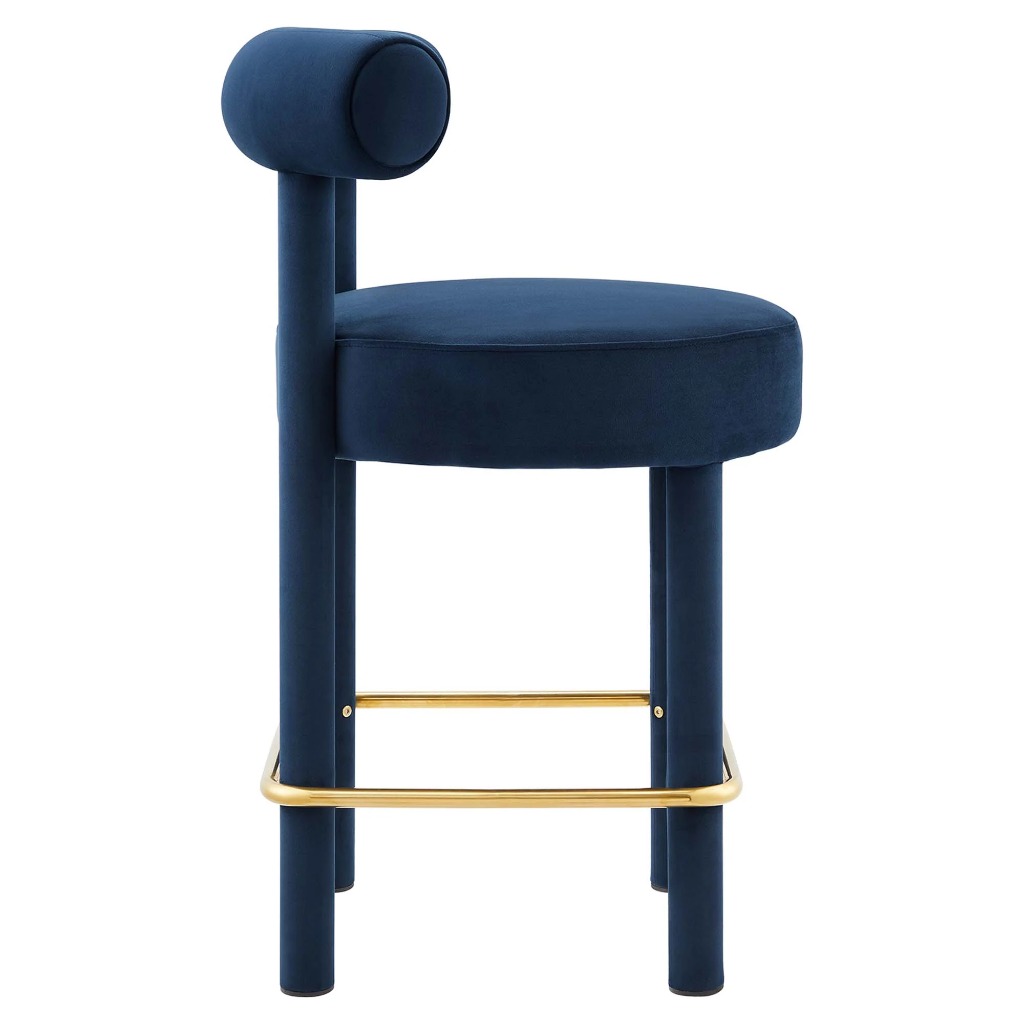 Toulouse Performance Velvet Counter Stool by Modway - Image 4