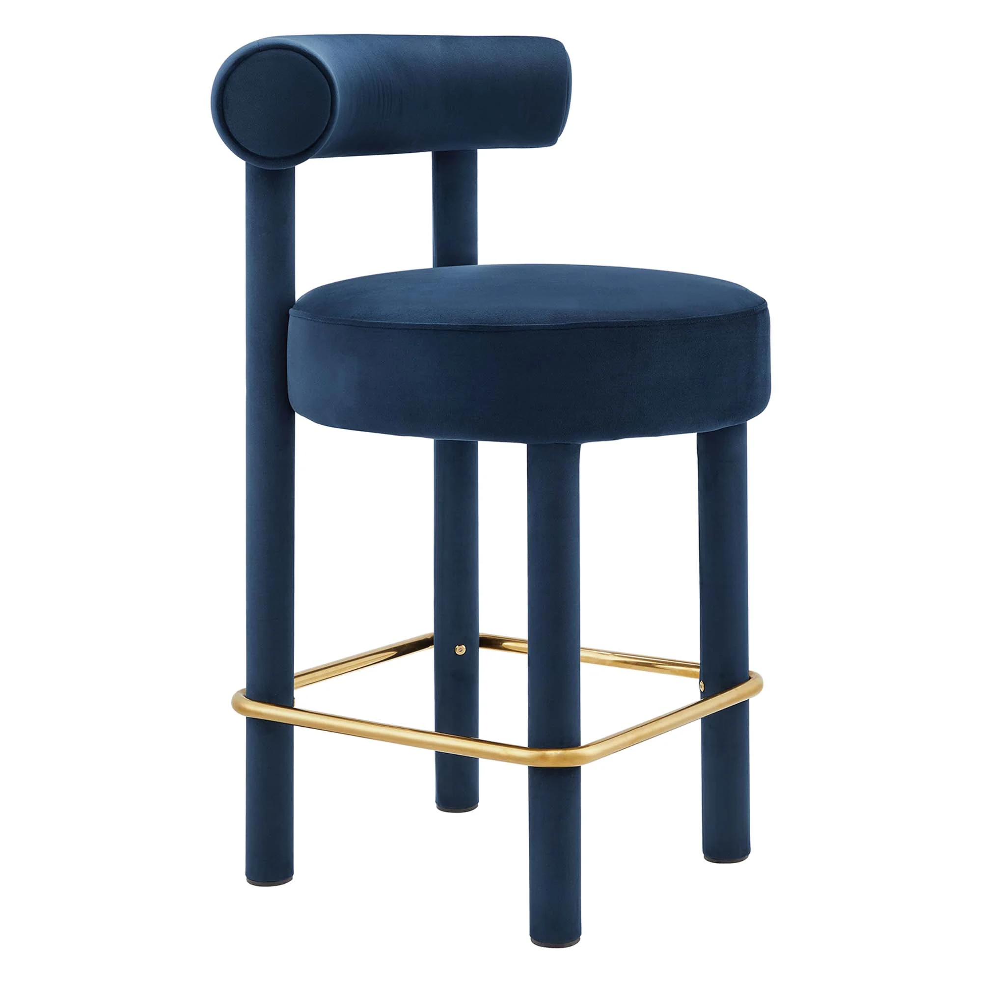 Toulouse Performance Velvet Counter Stool Set of 2 by Modway - Image 4