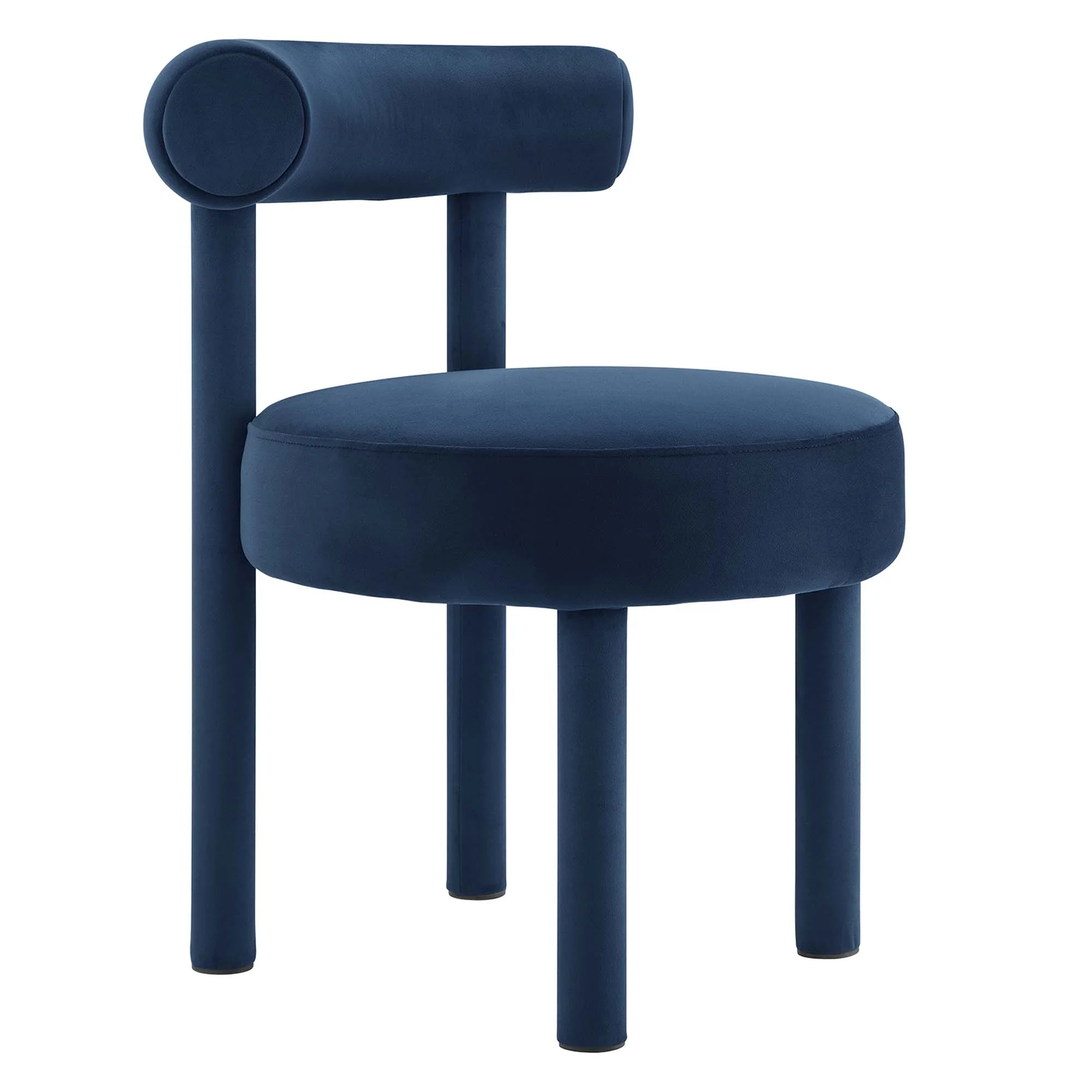 Toulouse Performance Velvet Dining Chair Set of 2 by Modway - Image 4