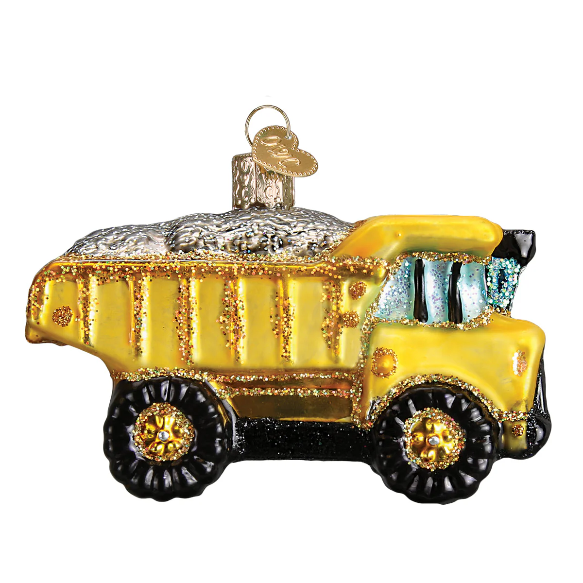 Toy Dump Truck Ornament 2.25x3.5x2.25 by Old World Christmas - Image 4