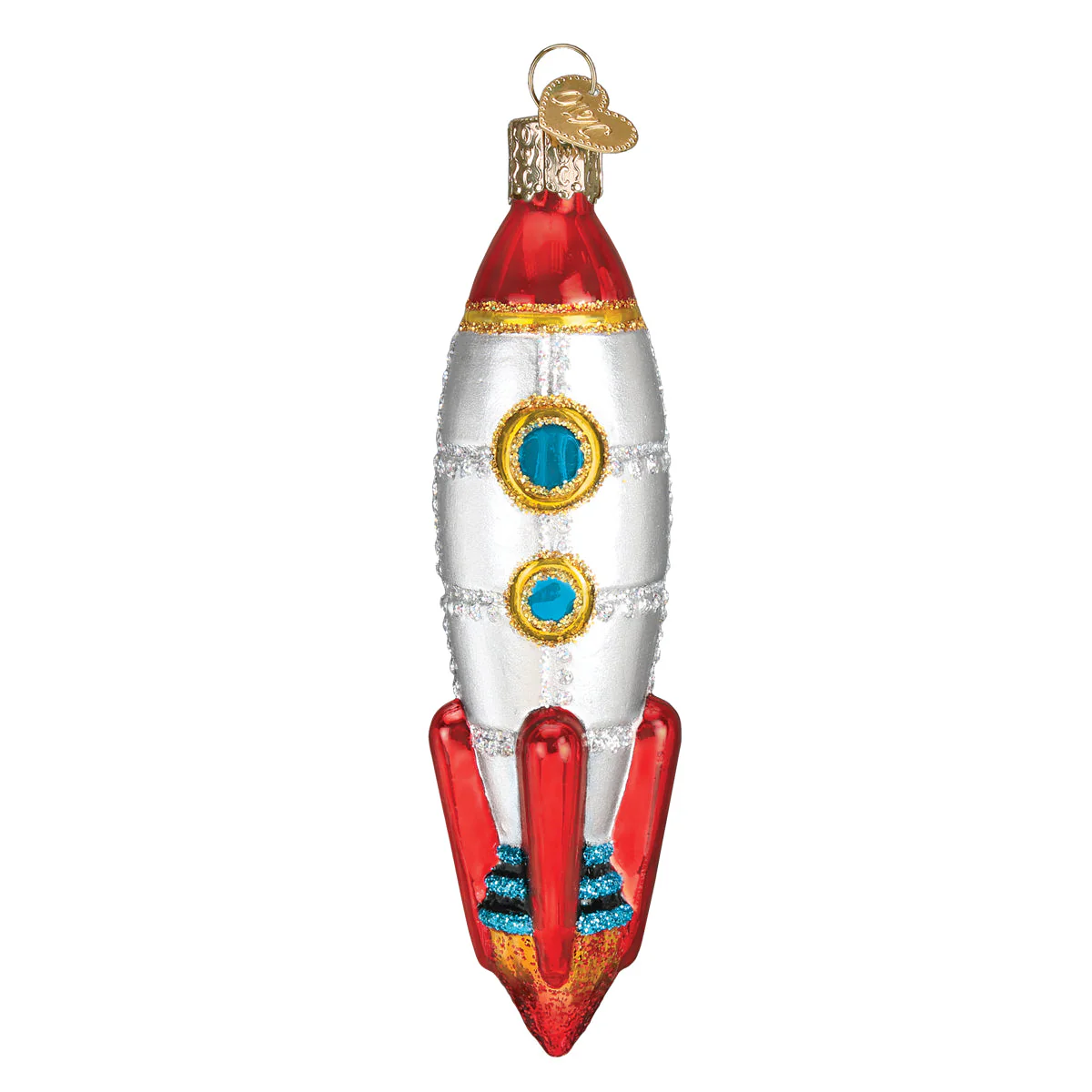 Toy Rocket Ship Ornament - Image 3
