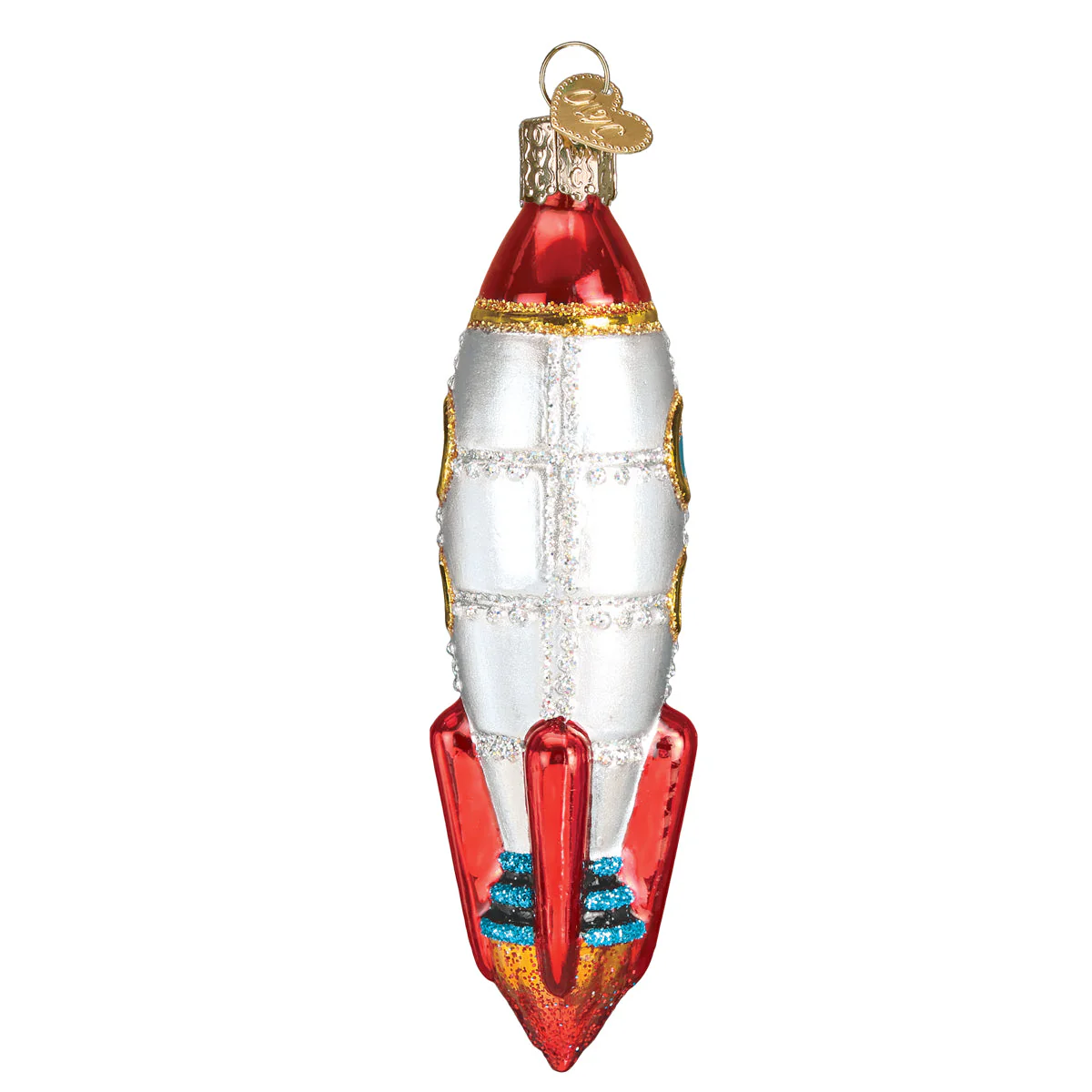 Toy Rocket Ship Ornament - Image 5