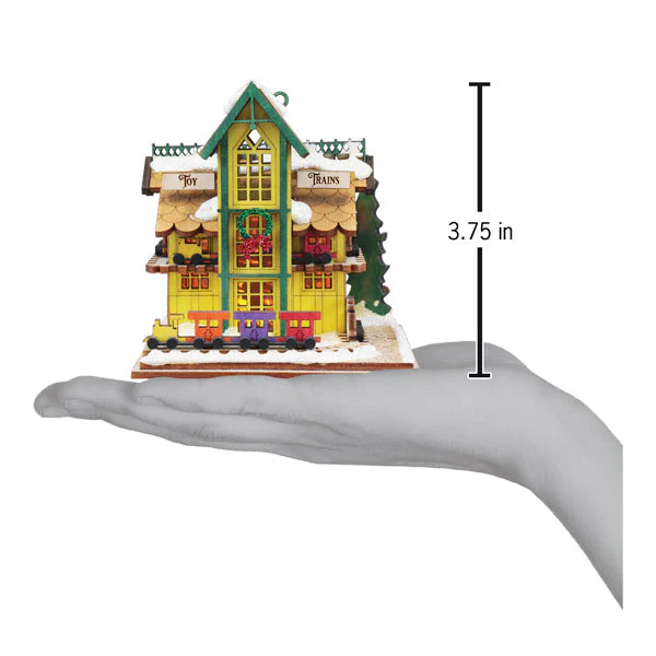 Toy Train Shop Ornament - Image 3