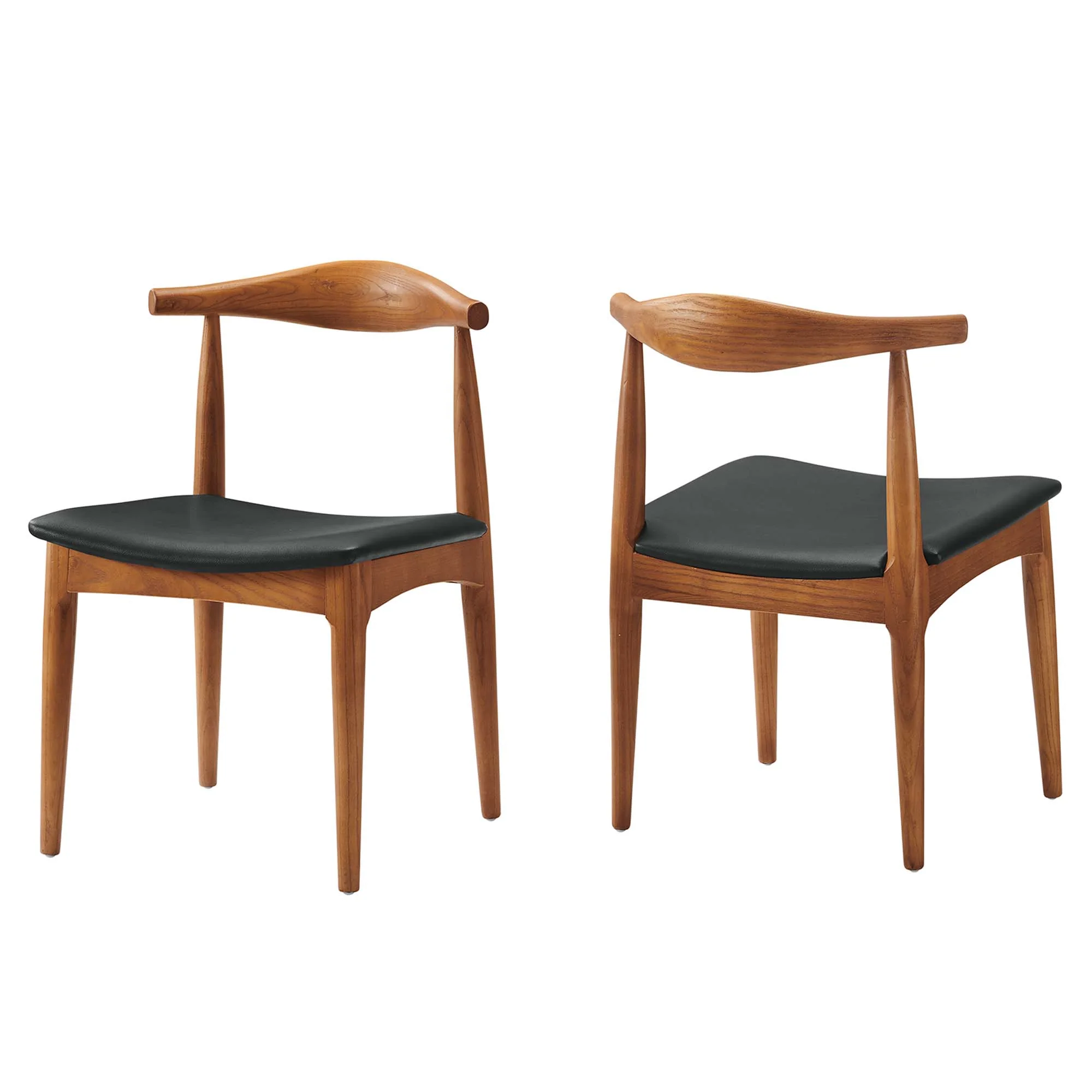 Tracy Wood Dining Chairs Set of 4 by Modway - Image 7