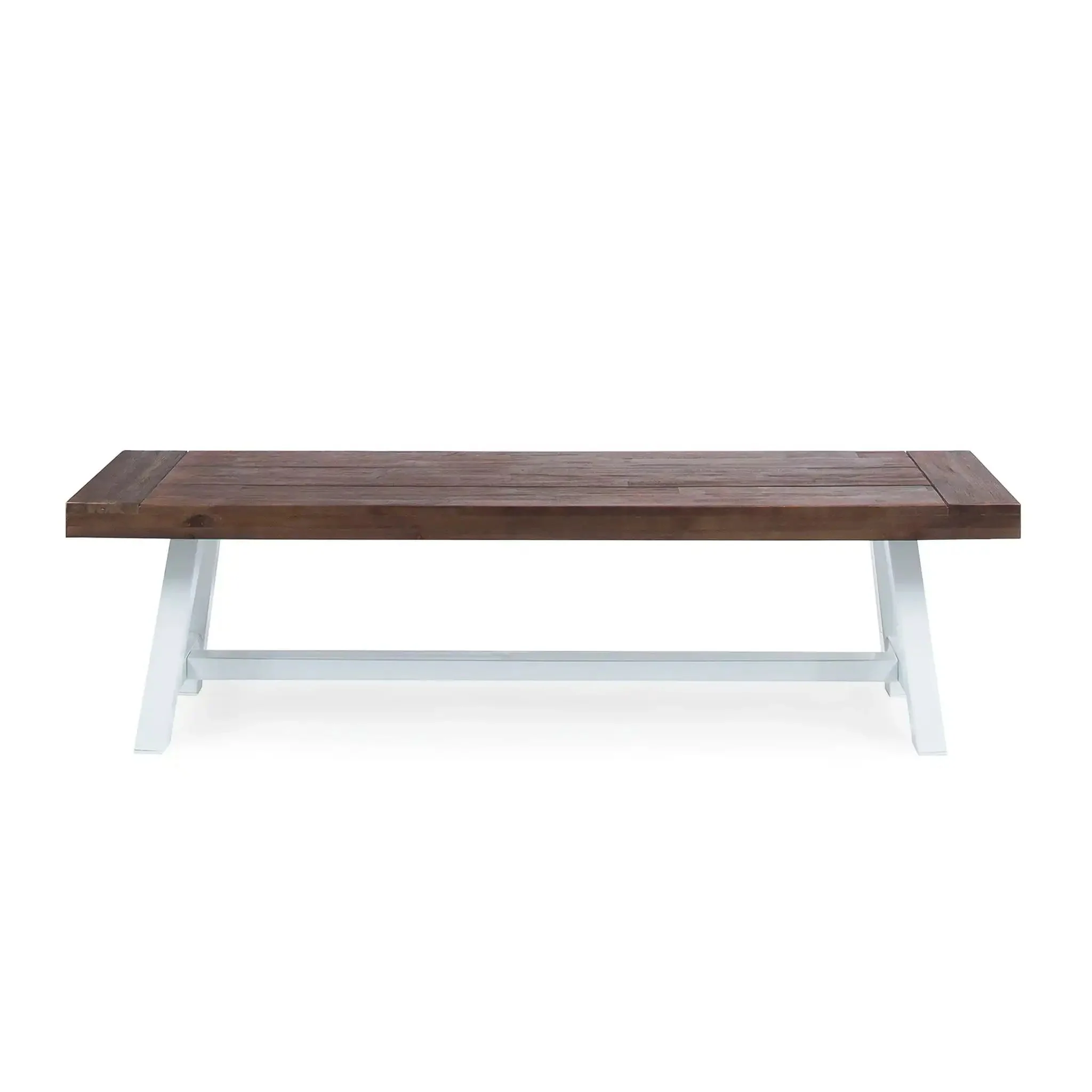 Tranquilizer - Outdoor Acacia Wood Bench With Slat Panel Design - Image 16