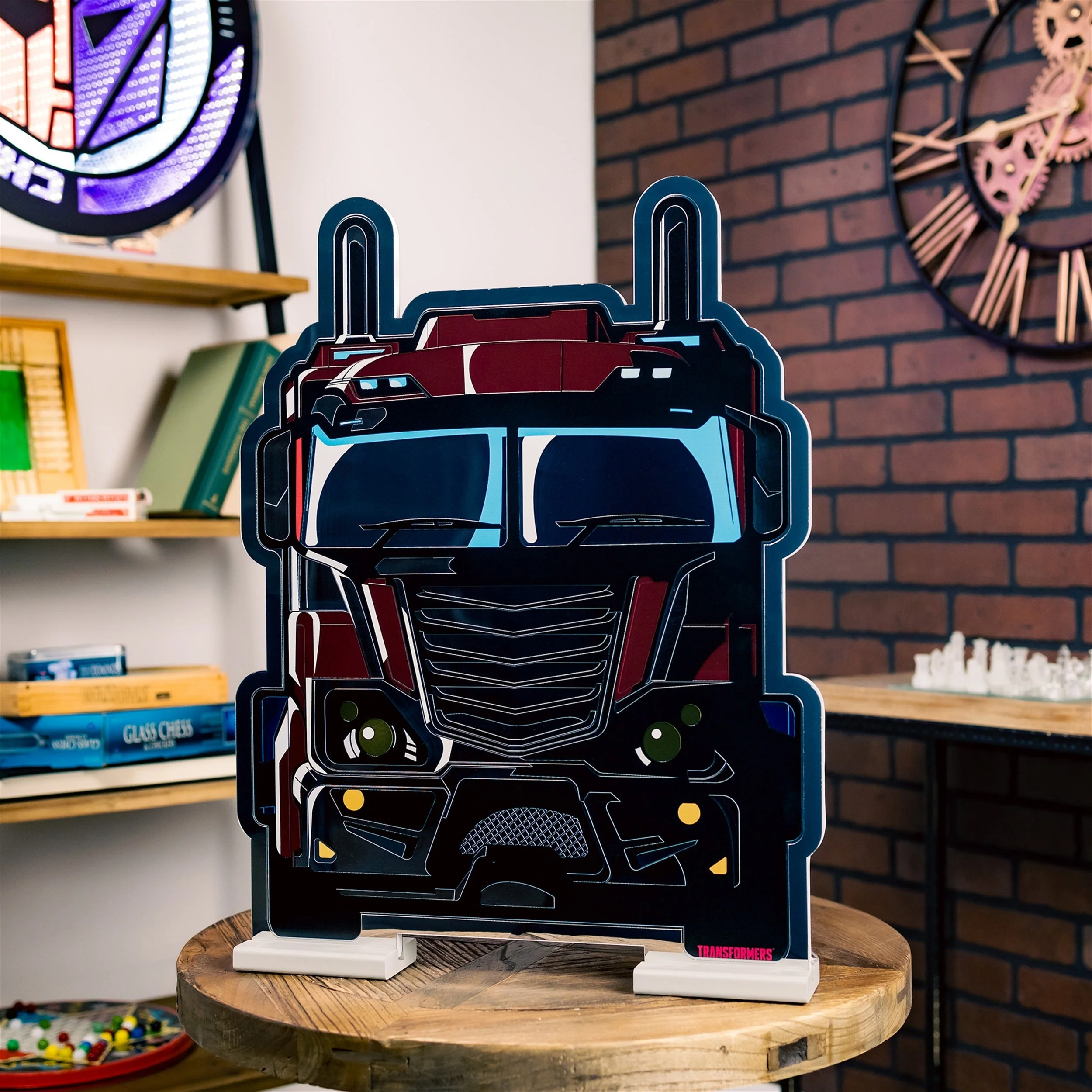 Transformers Optimus Prime Vehicle Mode Ekkolight 23"H - Image 3