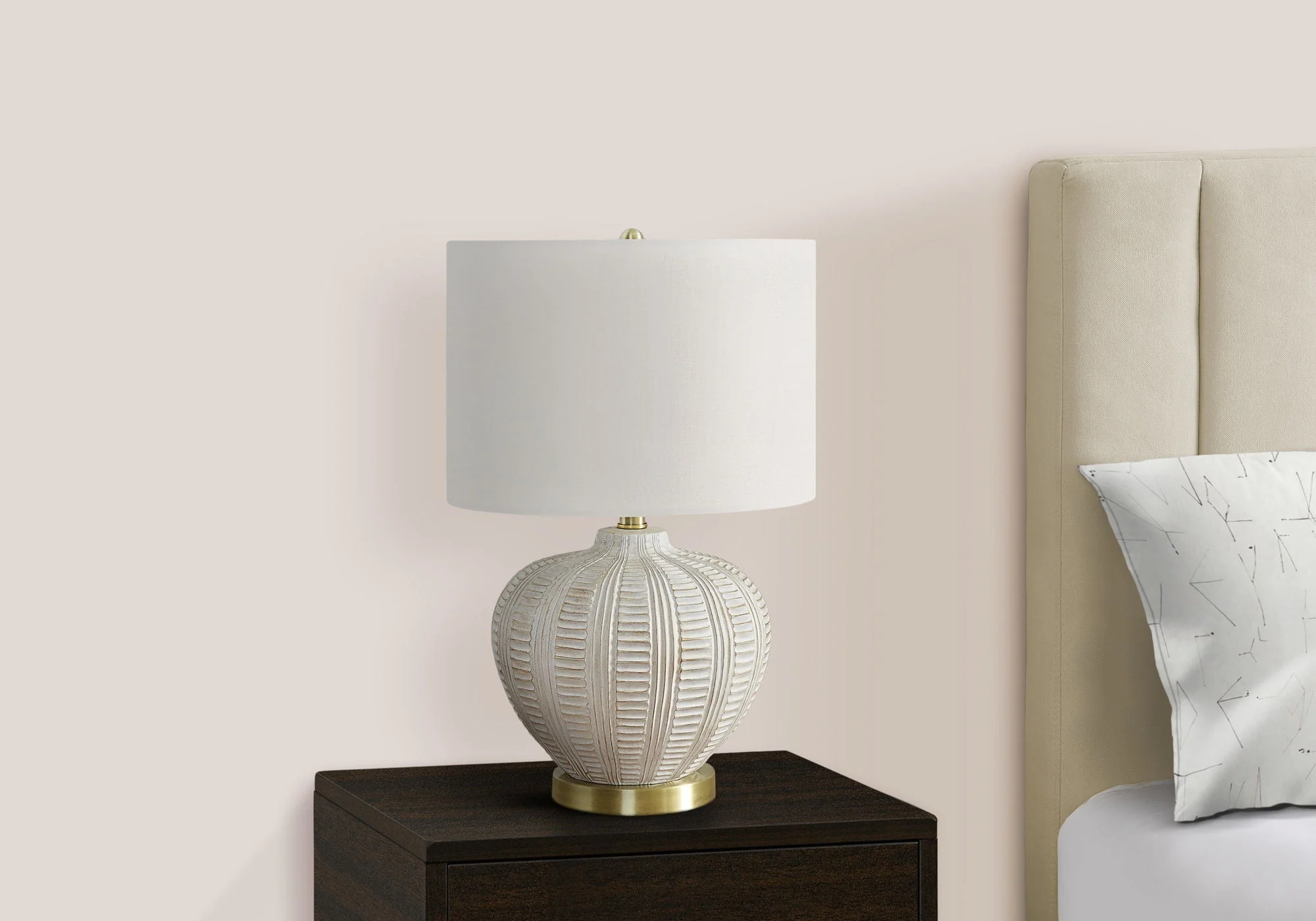 Transitional Lighting, Table Lamp, Resin - Cream - Image 2