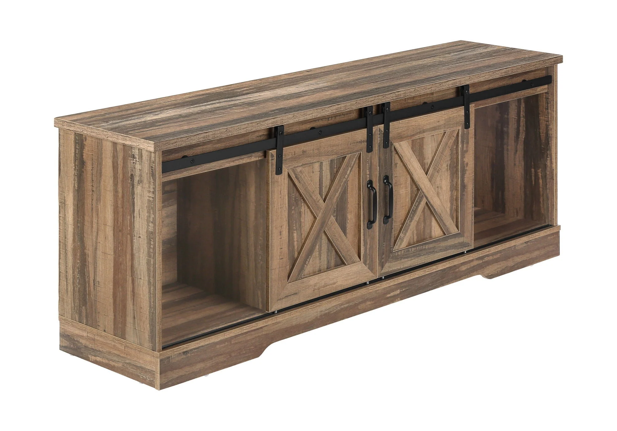 Transitional TV Stand Console Media Entertainment Center - Image 12