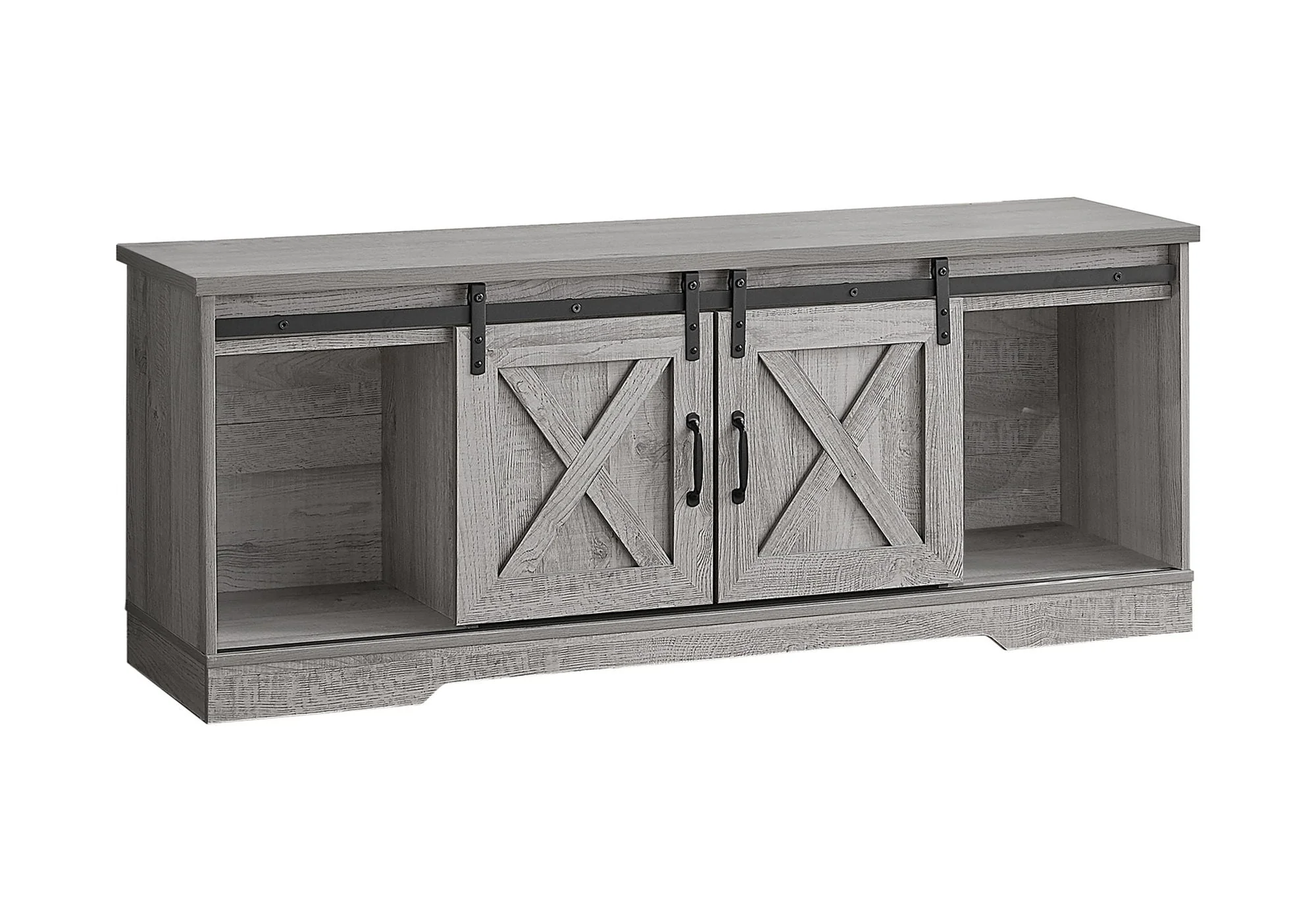 Transitional TV Stand Console Media Entertainment Center - Image 5