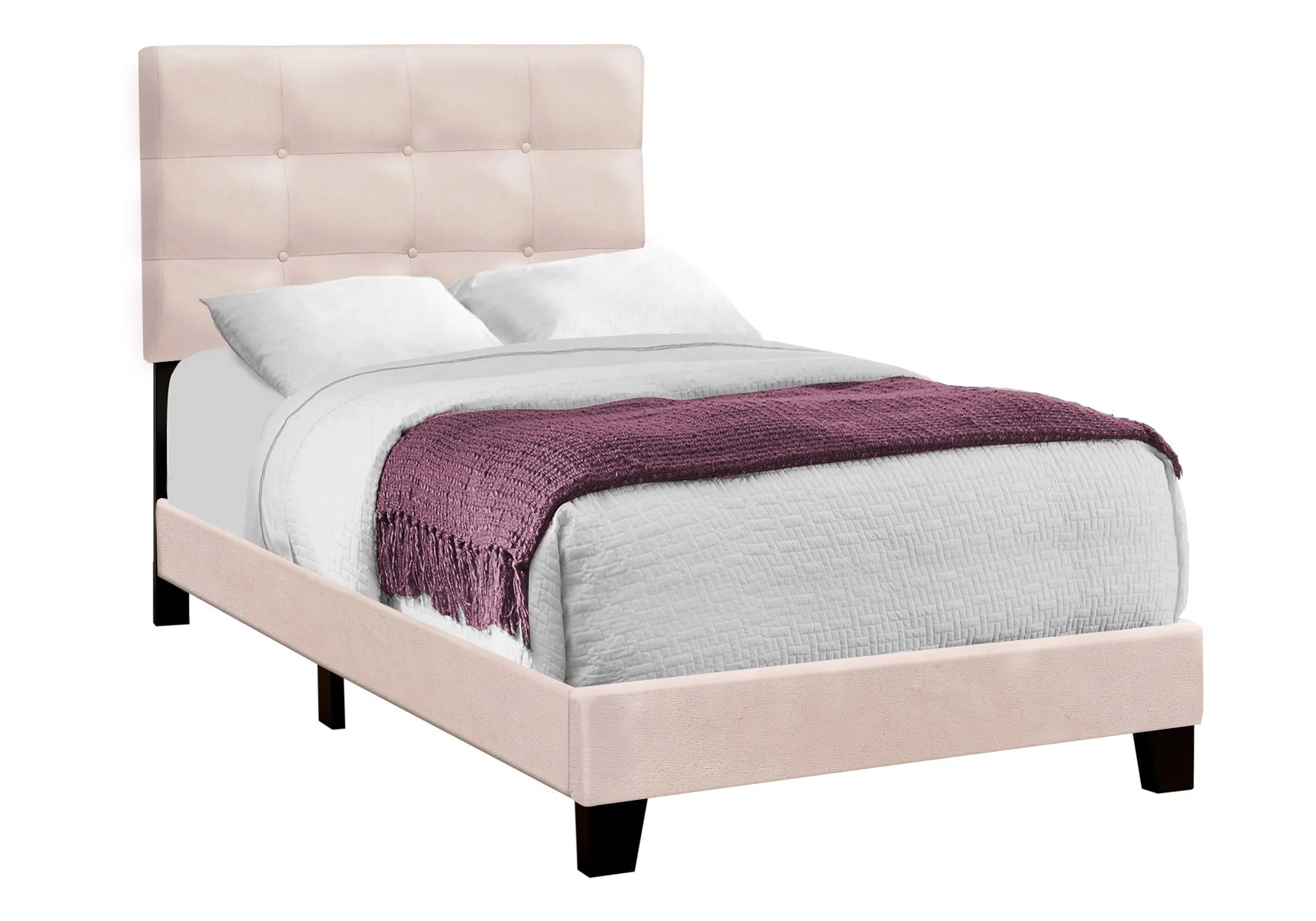 Transitional Upholstered Bed Frame - Image 18