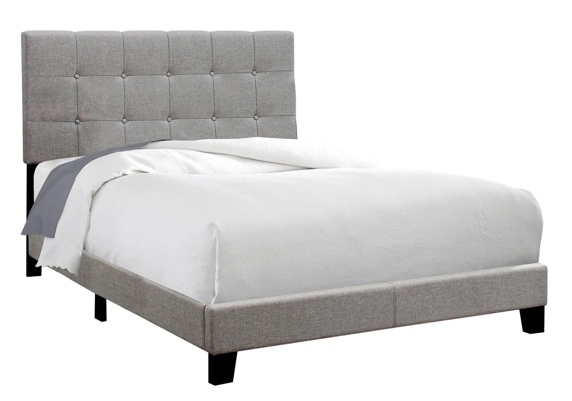 Transitional Upholstered Bed Frame - Image 24