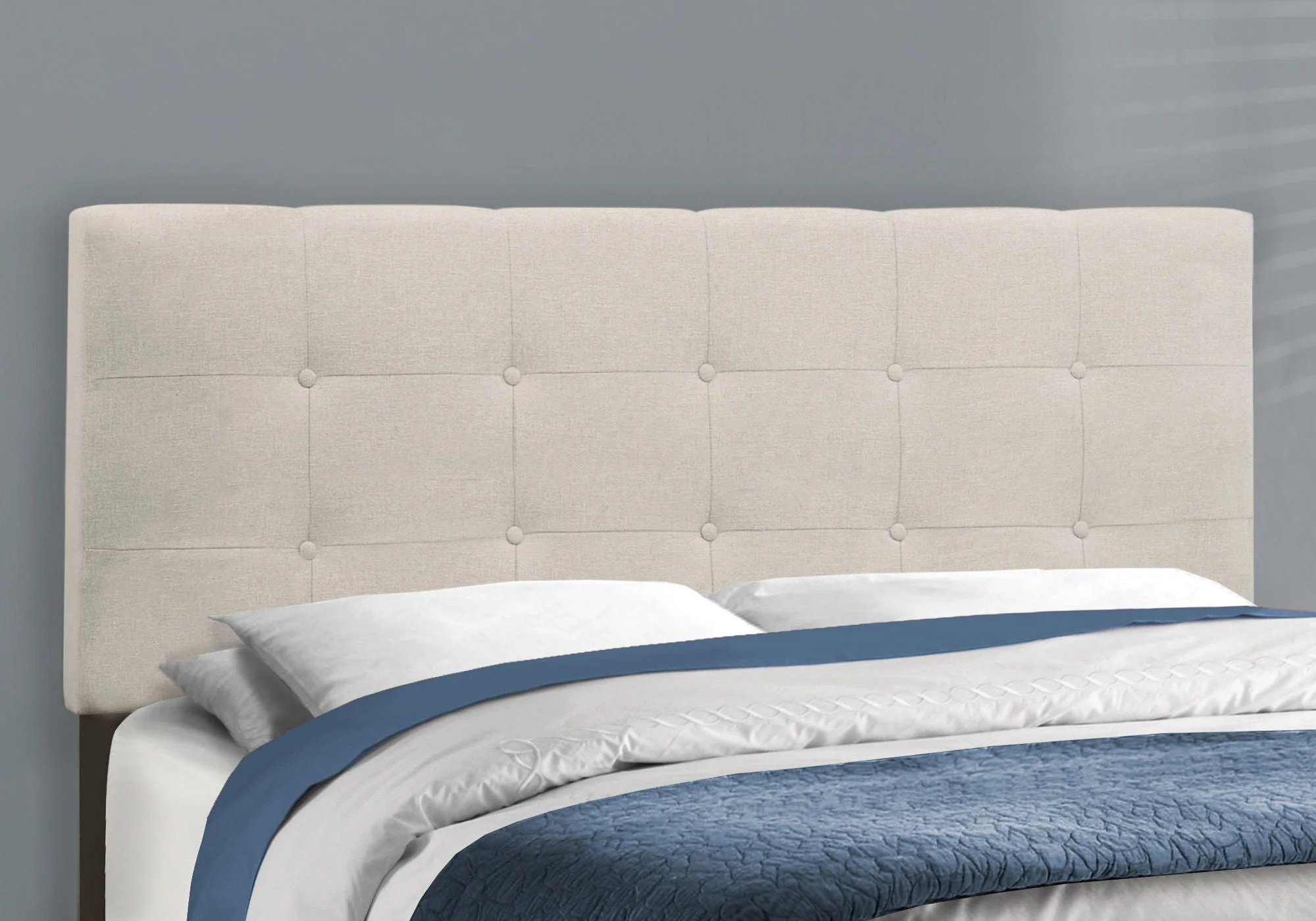 Transitional Upholstered Bed Frame - Image 30