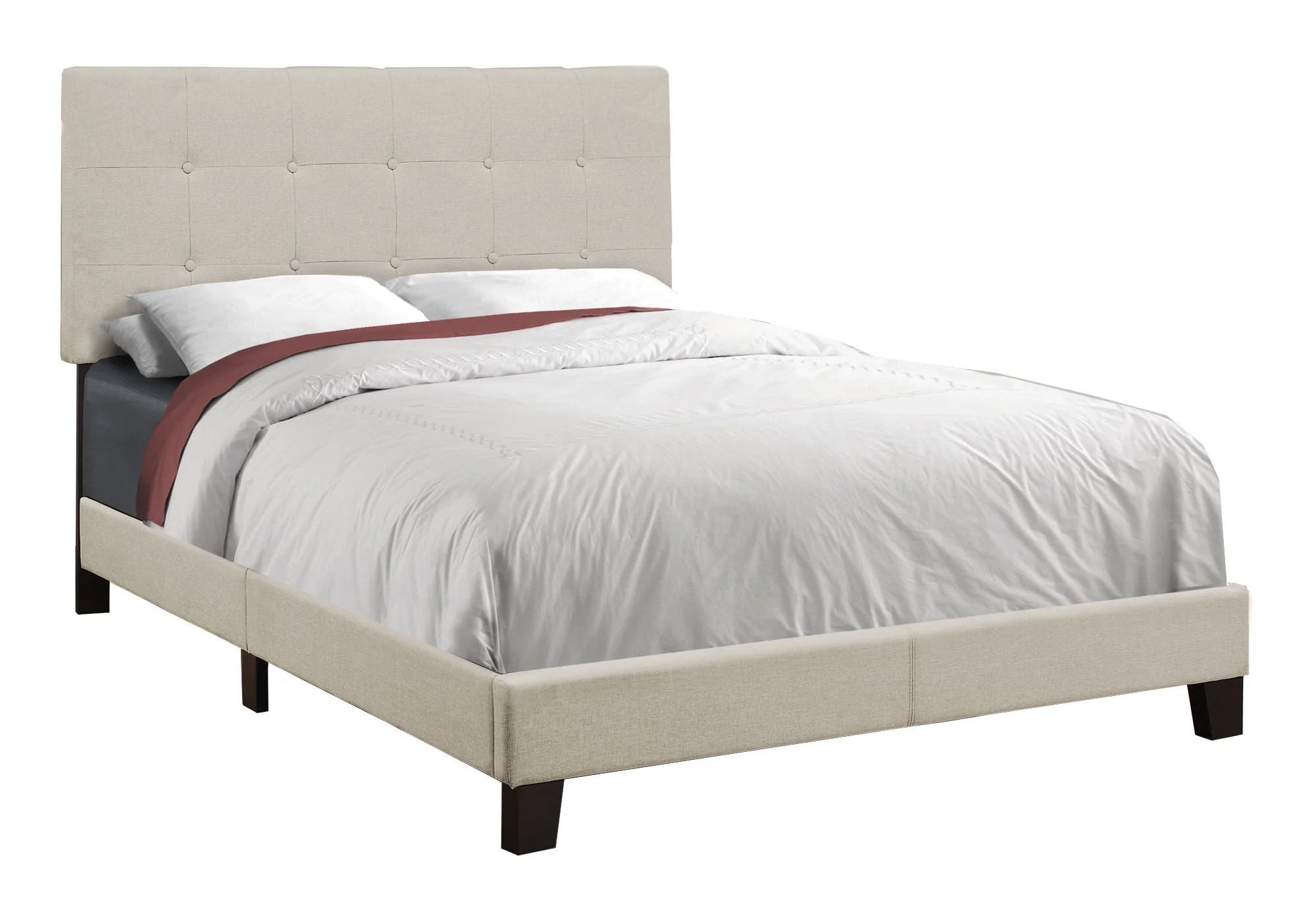 Transitional Upholstered Bed Frame - Image 40