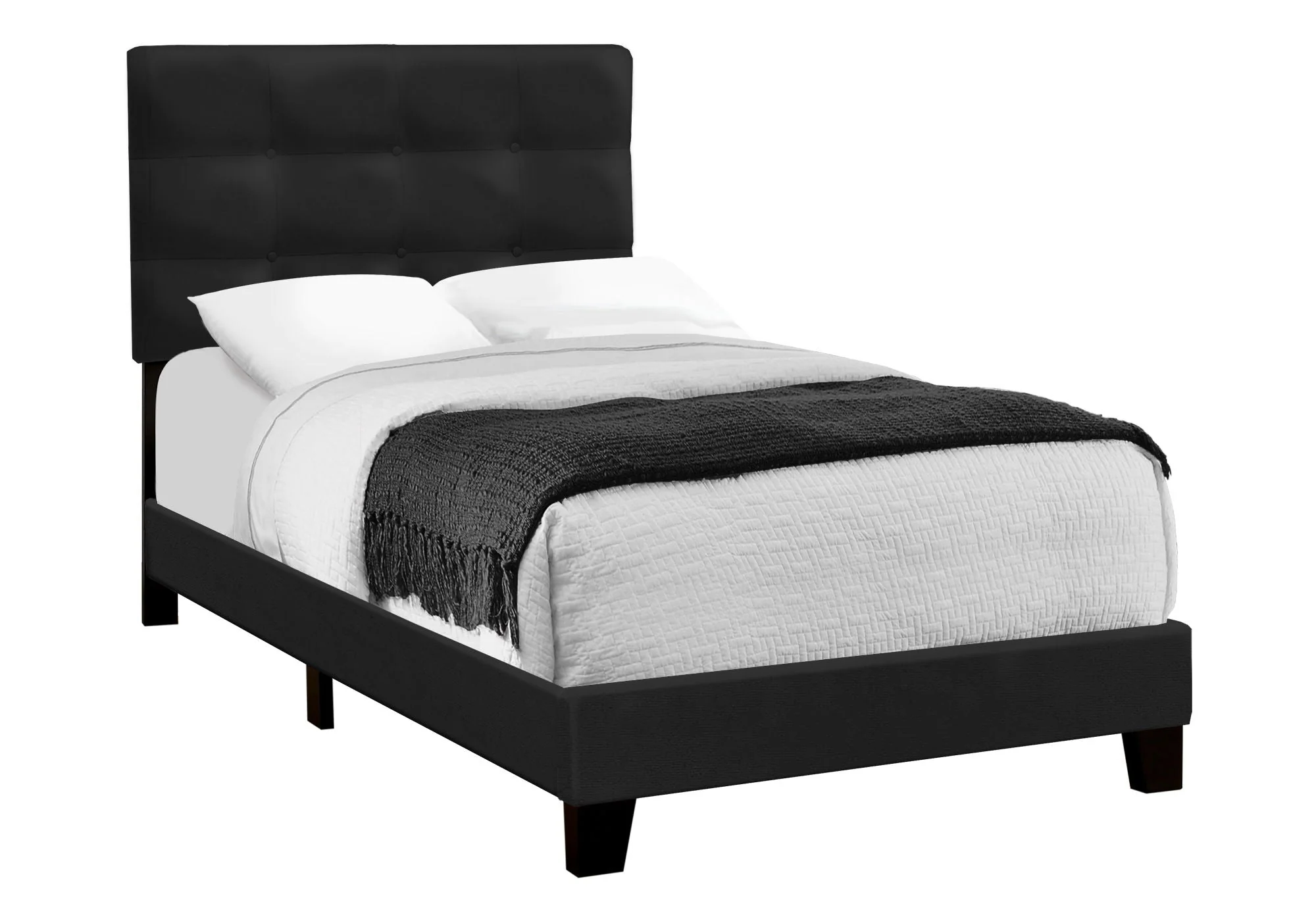 Transitional Upholstered Bed Frame - Image 49