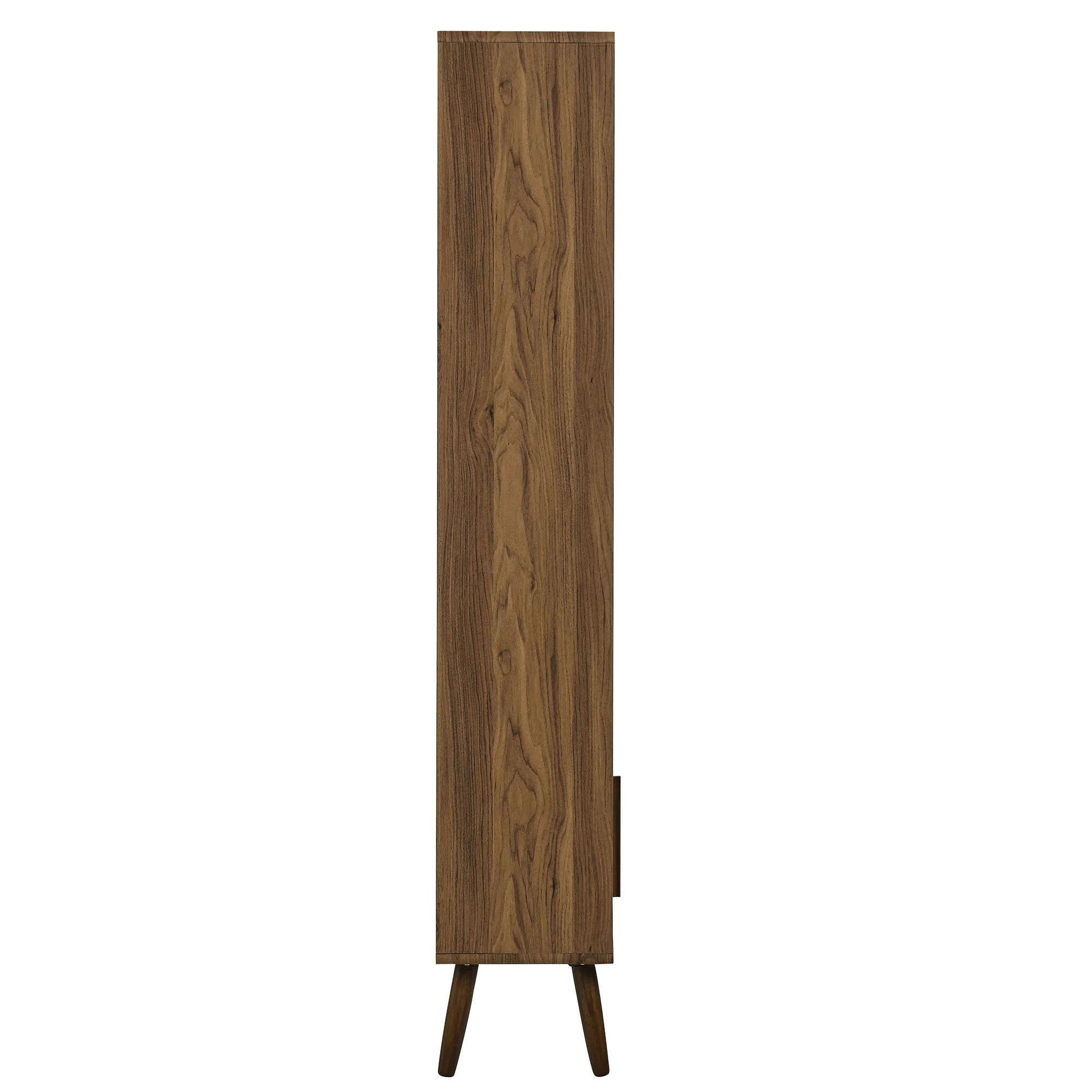 Transmit 45" Four-Tier Bookcase with Sliding Doors - Image 4