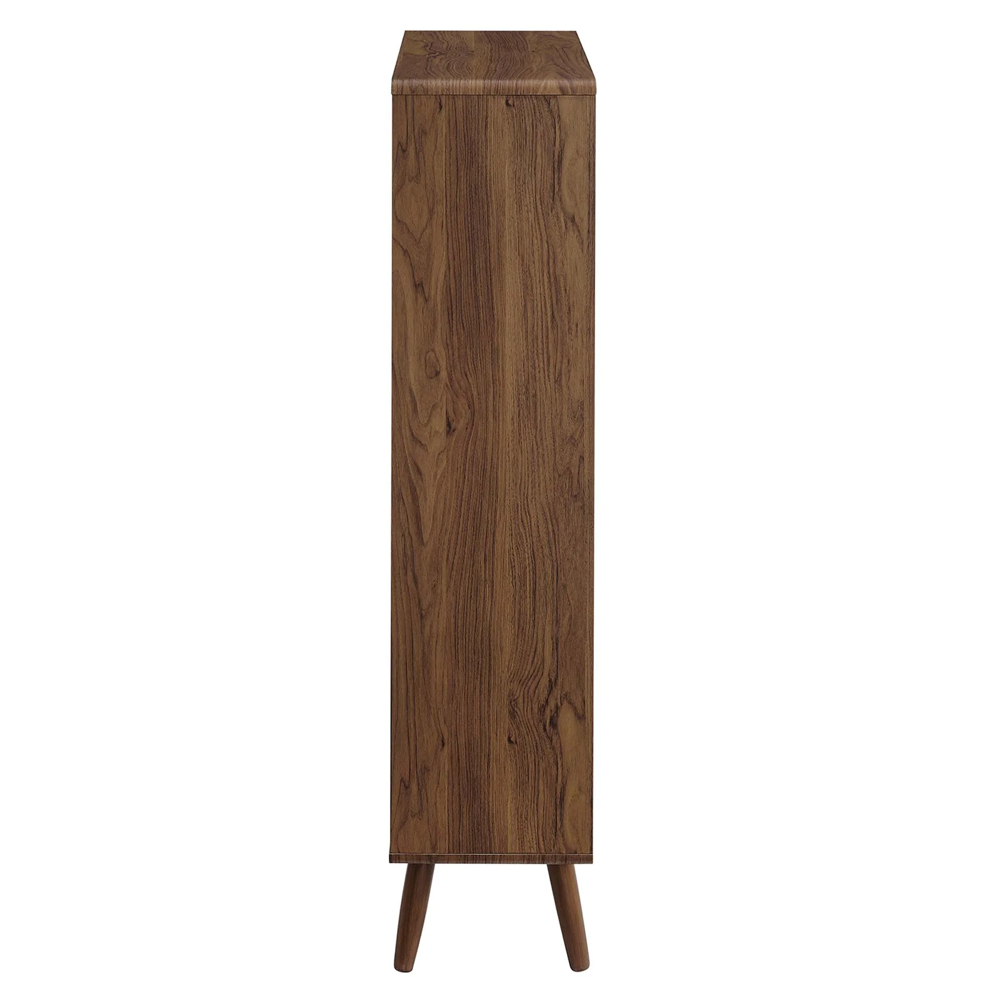 Transmit 5 Shelf Wood Grain Bookcase by Modway - Image 15