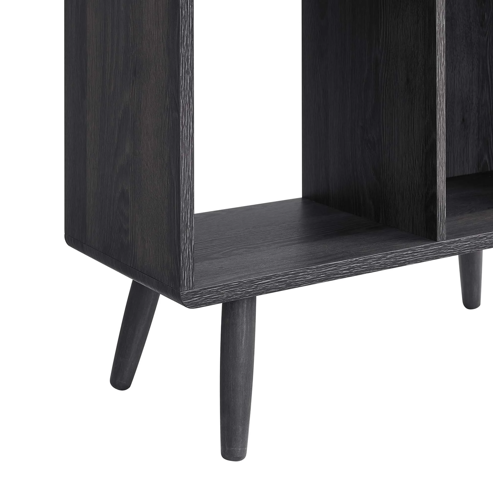 Transmit 5 Shelf Wood Grain Bookcase by Modway - Image 8