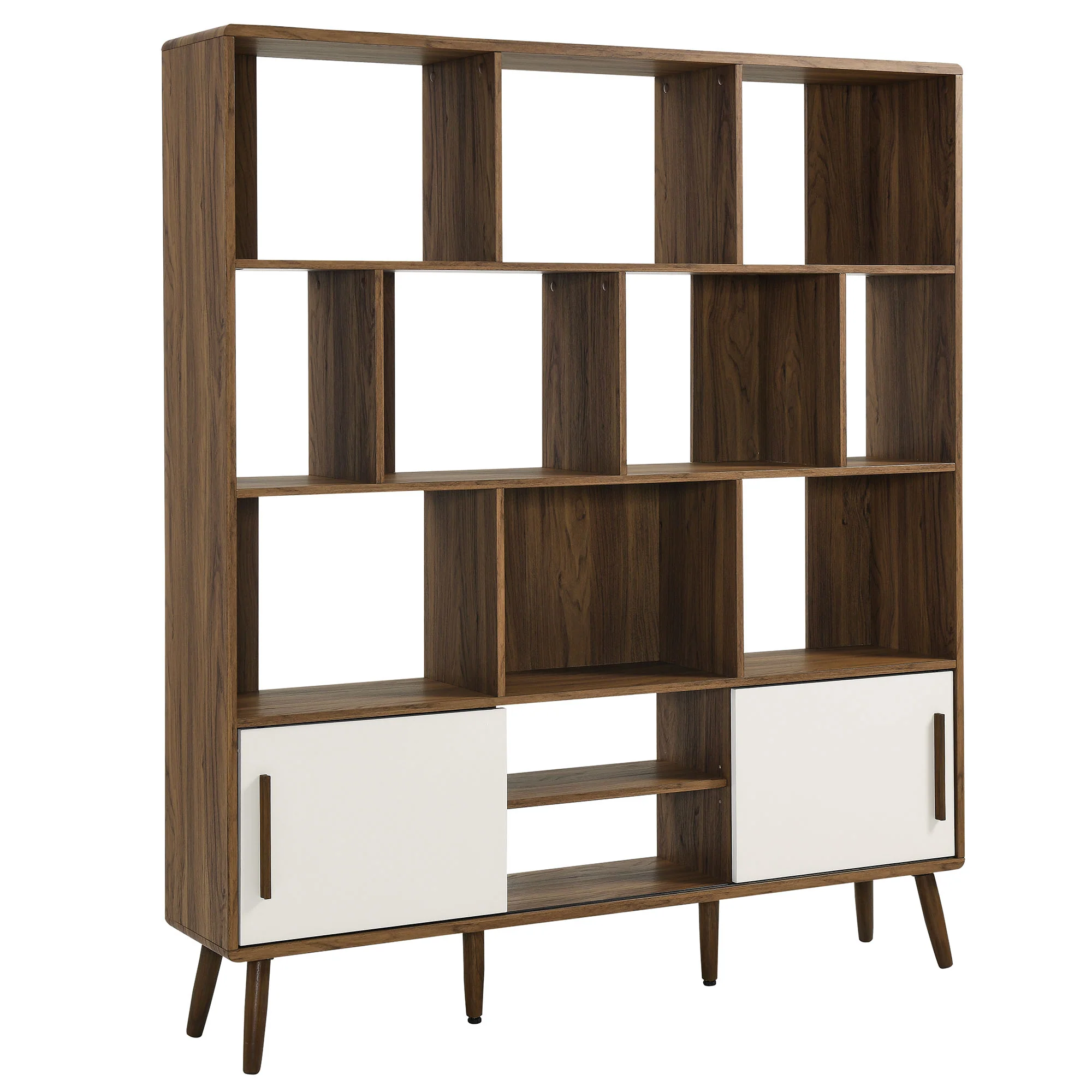 Transmit 59" Bookcase with Sliding Doors by Modway - Image 14
