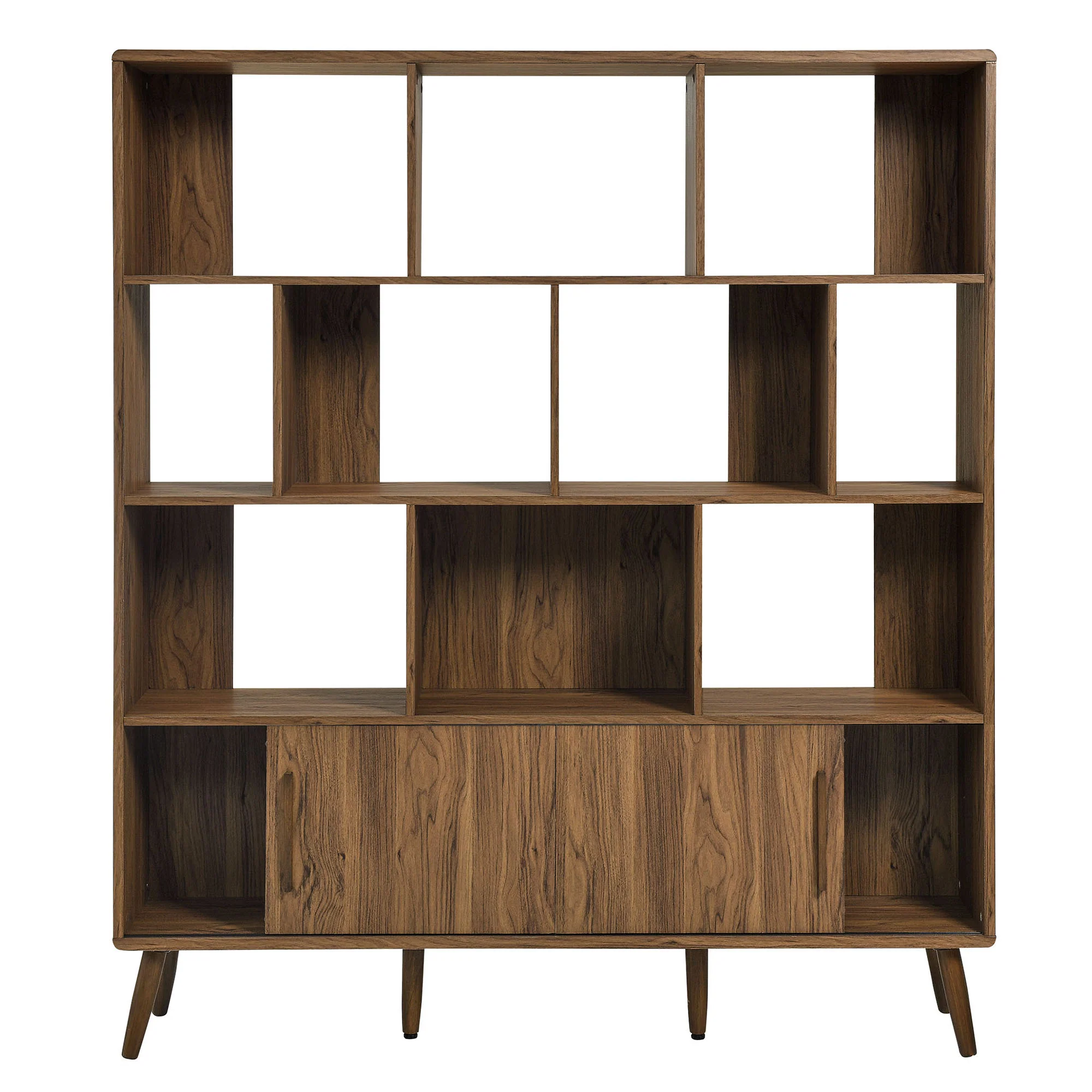 Transmit 59" Bookcase with Sliding Doors by Modway - Image 6