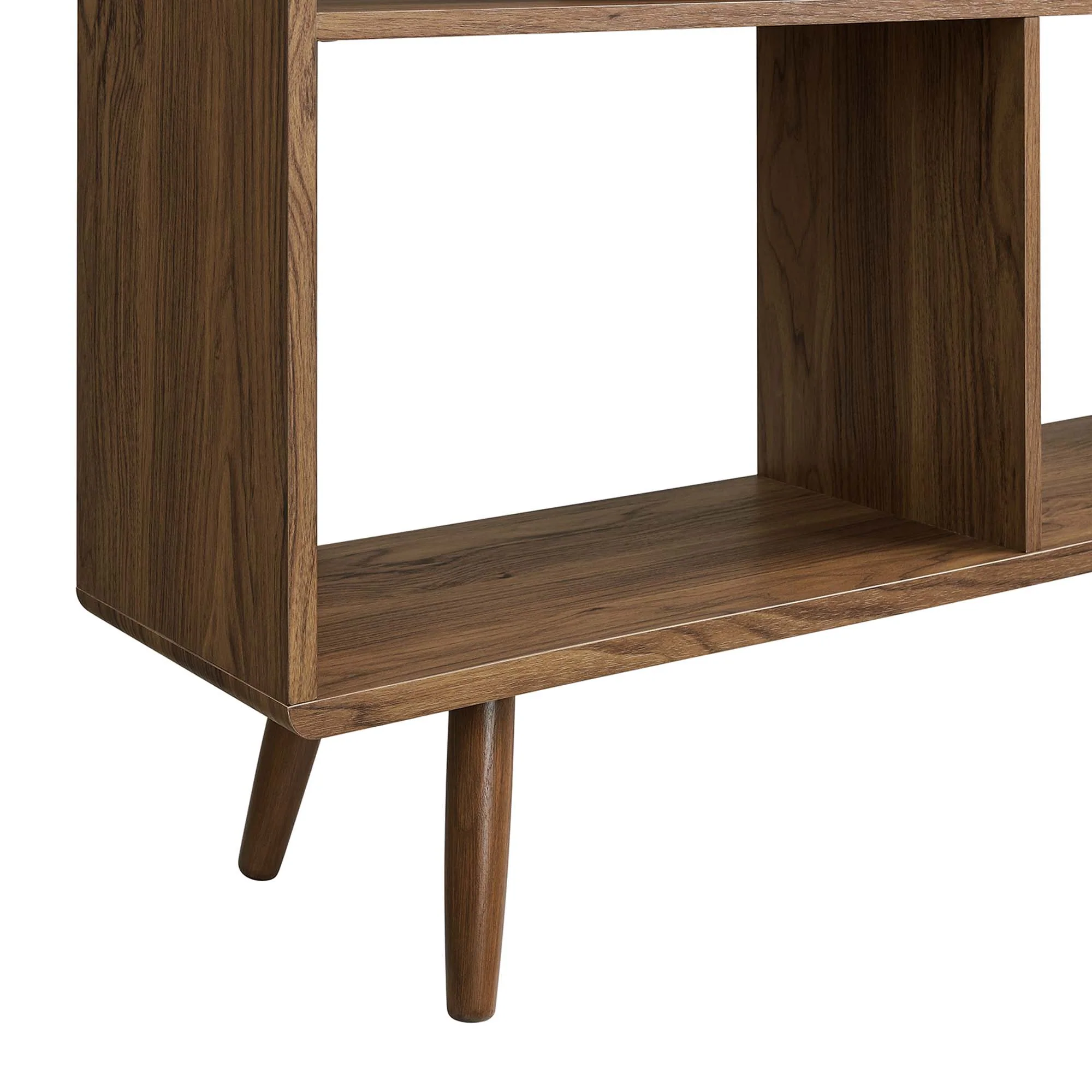 Transmit 7 Shelf Wood Grain Bookcase by Modway - Image 10