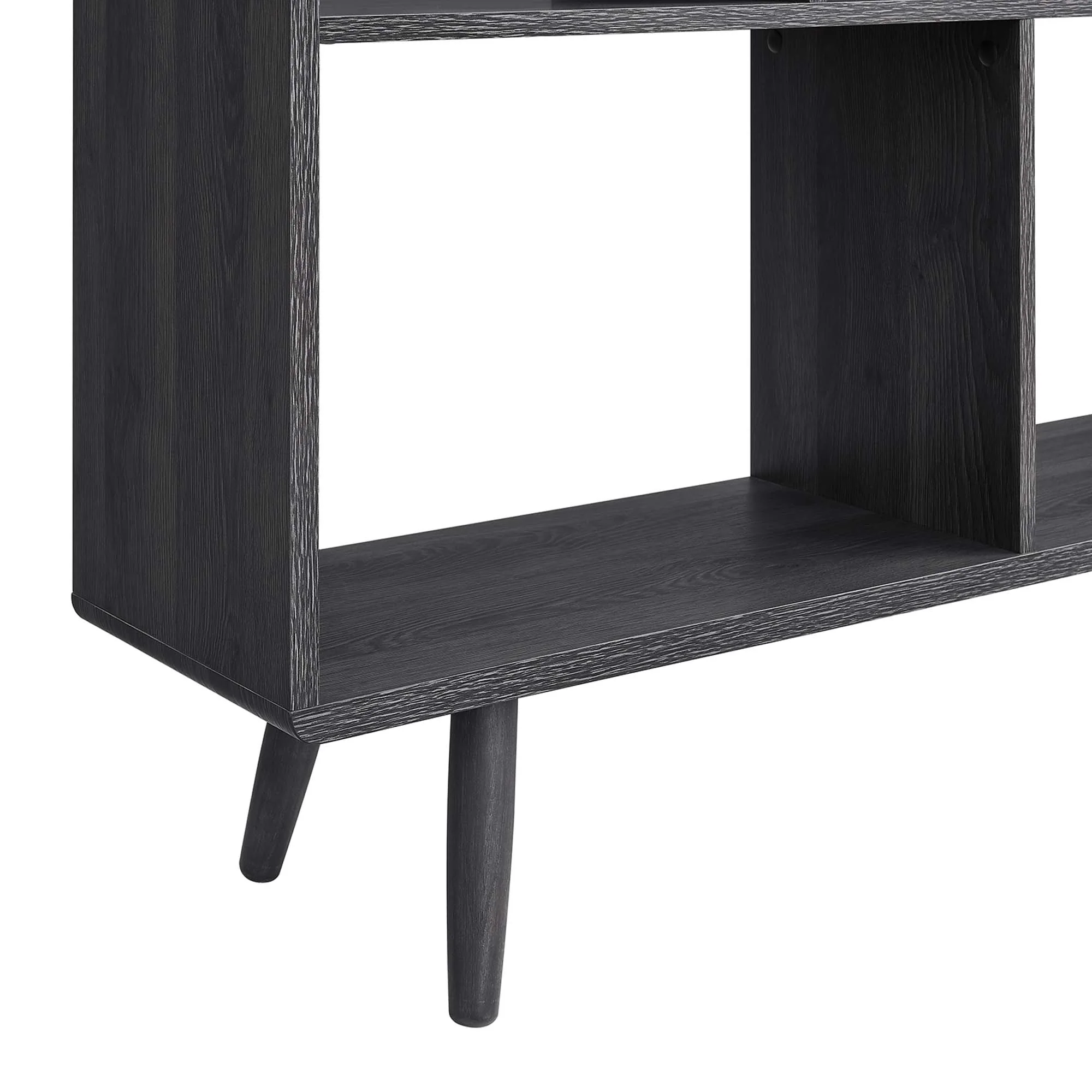 Transmit 7 Shelf Wood Grain Bookcase by Modway - Image 11
