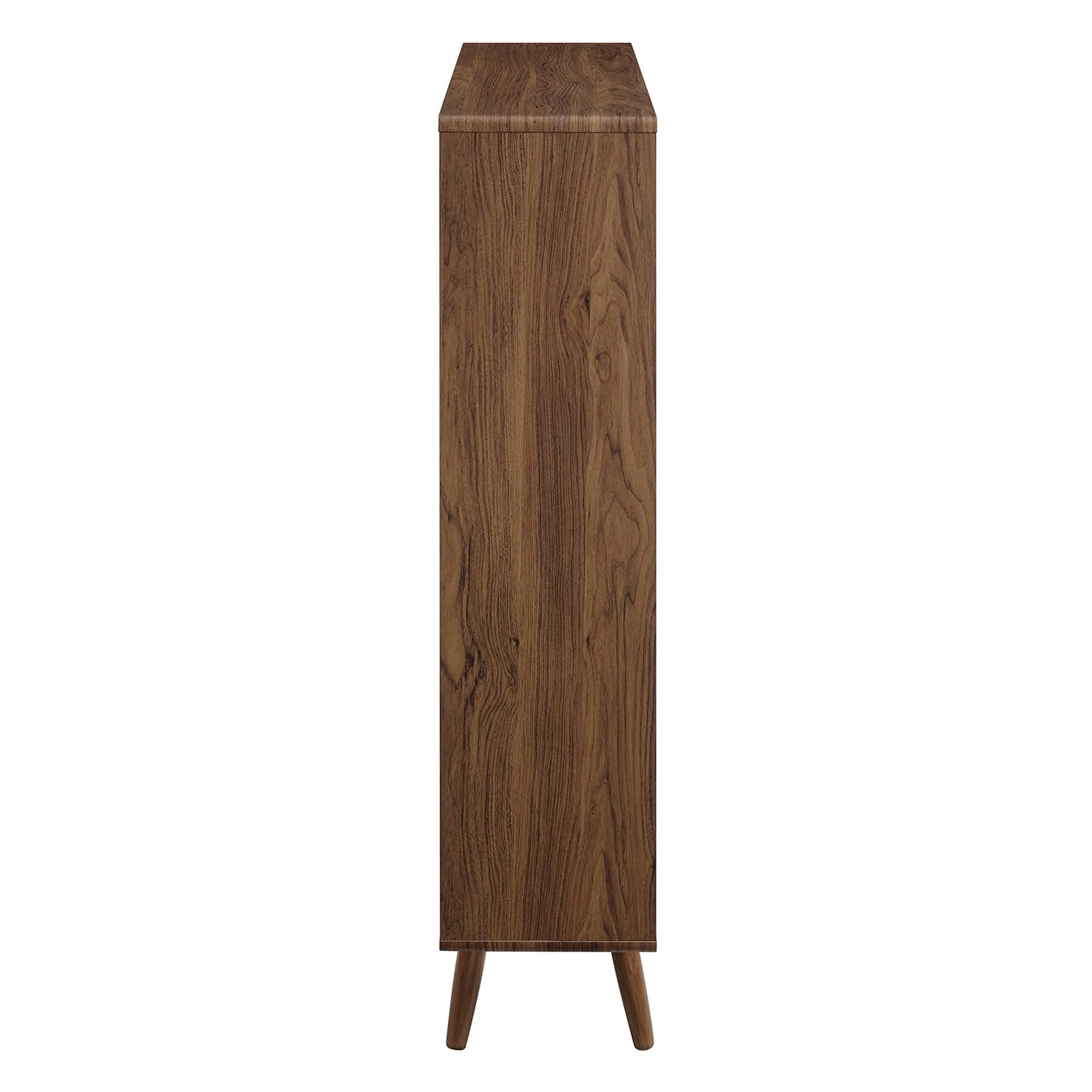 Transmit 7 Shelf Wood Grain Bookcase by Modway - Image 14