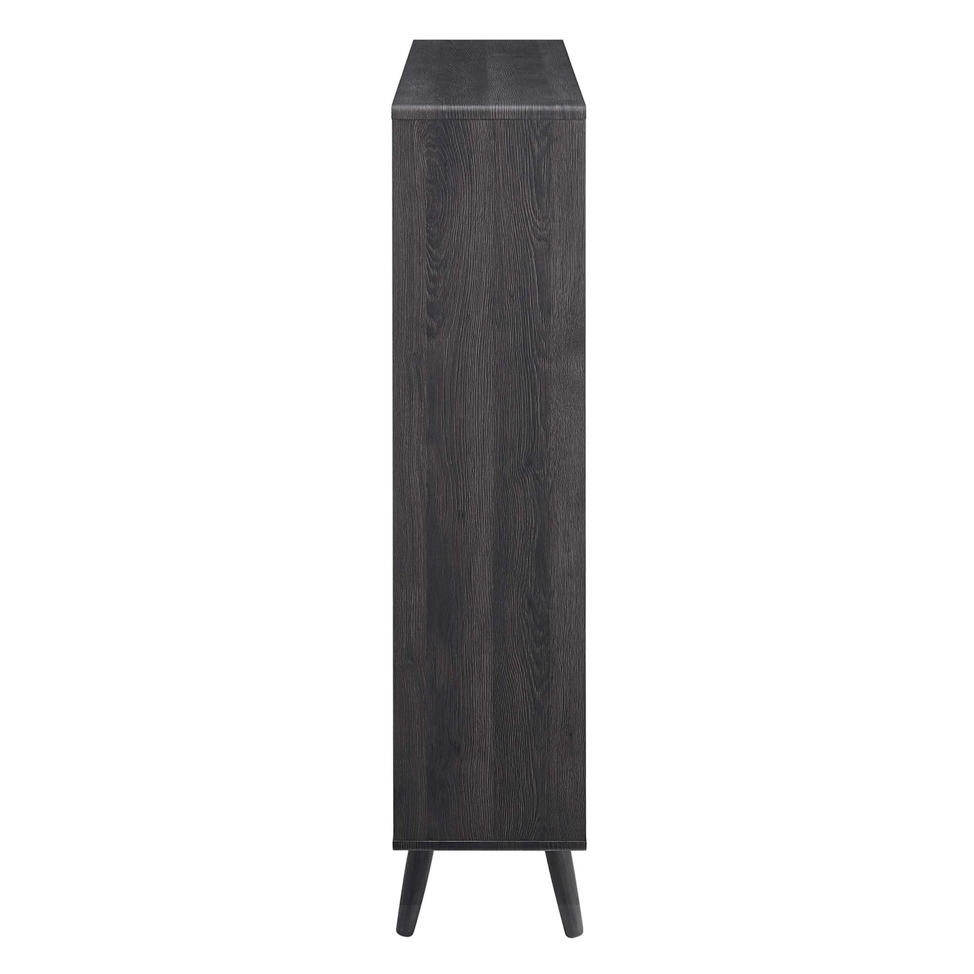 Transmit 7 Shelf Wood Grain Bookcase by Modway - Image 15