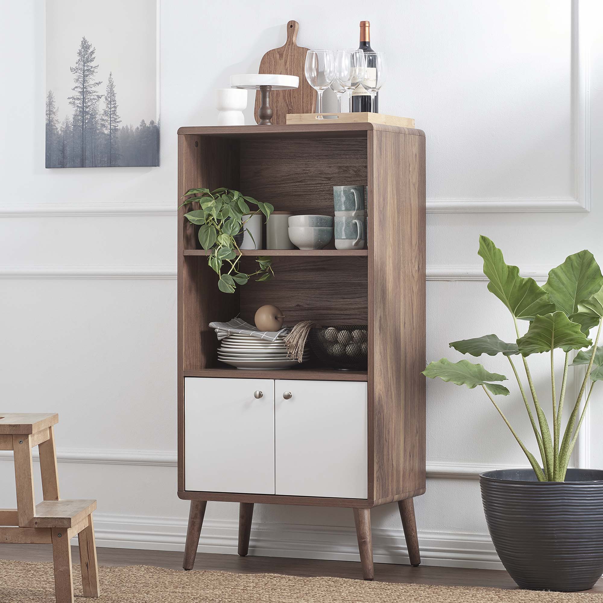 Transmit Display Cabinet Bookshelf by Modway - Image 6
