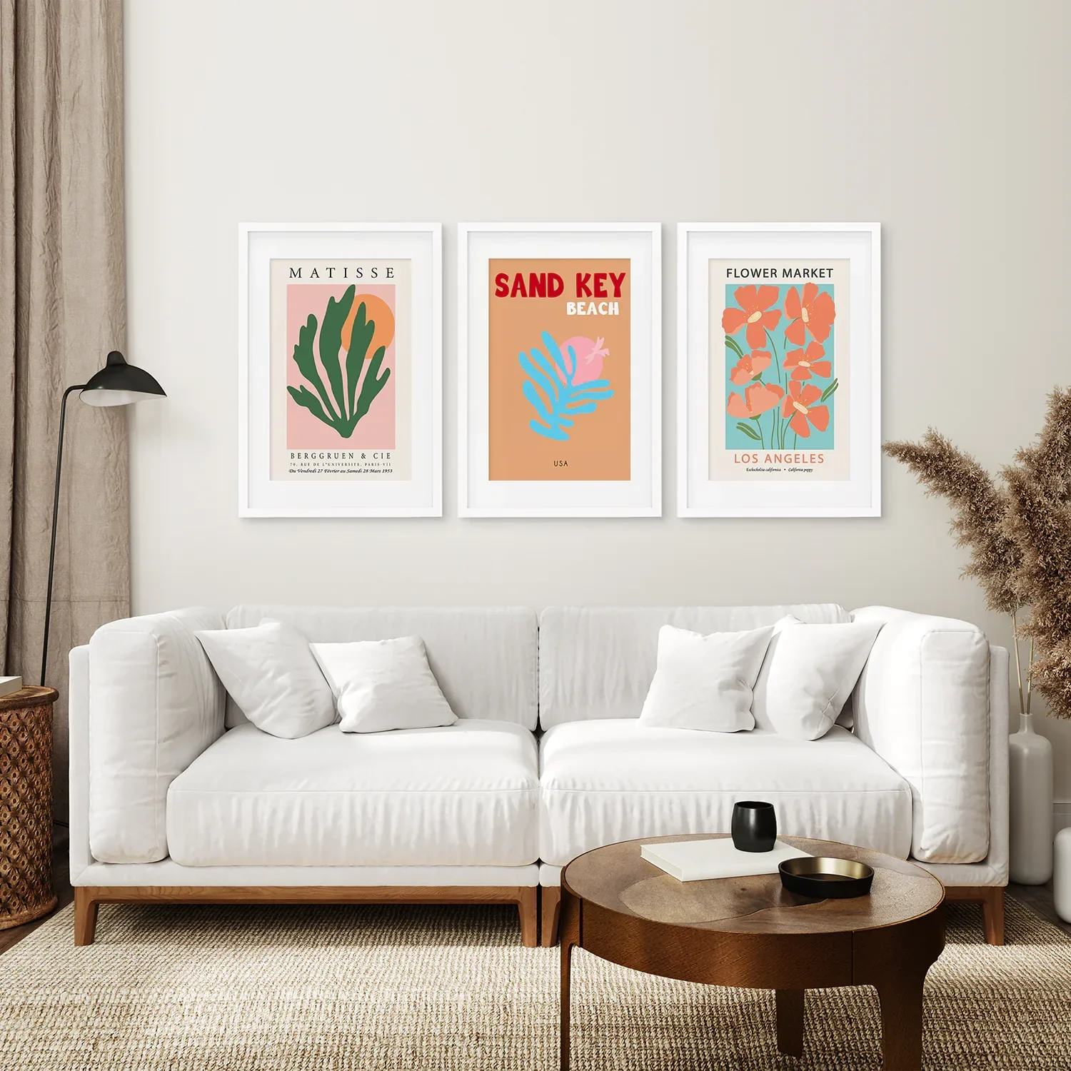 Trendy Colorful Prints Set of 3 Henri Matisse Art - Image 3
