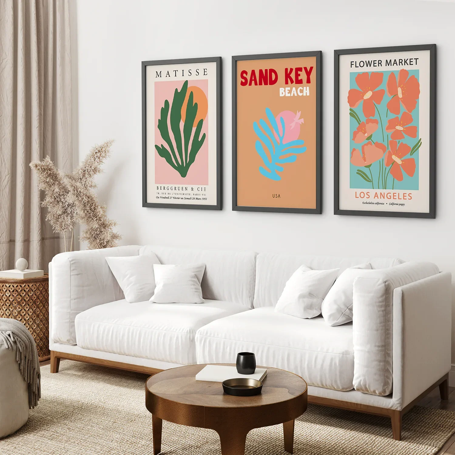 Trendy Colorful Prints Set of 3 Henri Matisse Art - Image 6