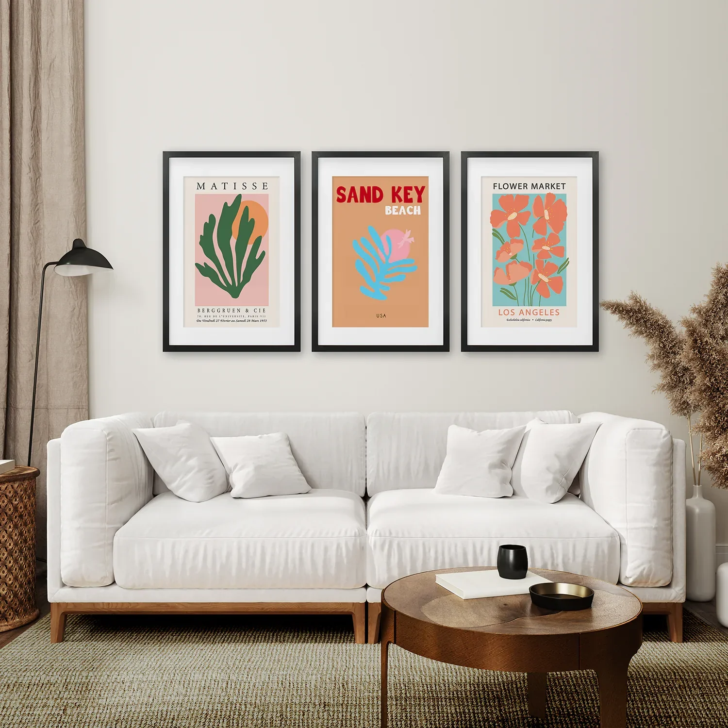 Trendy Colorful Prints Set of 3 Henri Matisse Art - Image 7