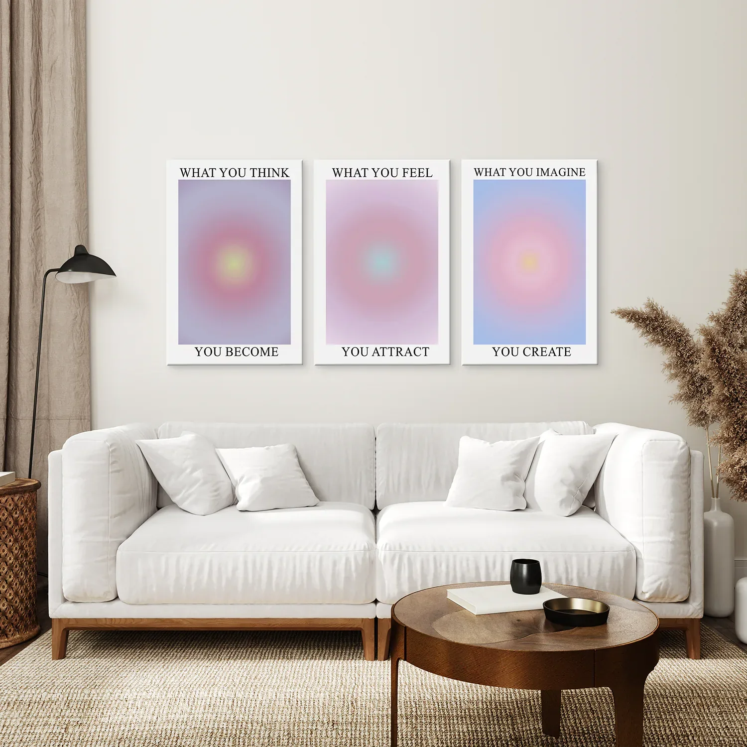 Trendy Spiritual Aura Energy Set of 3 Prints - Image 4