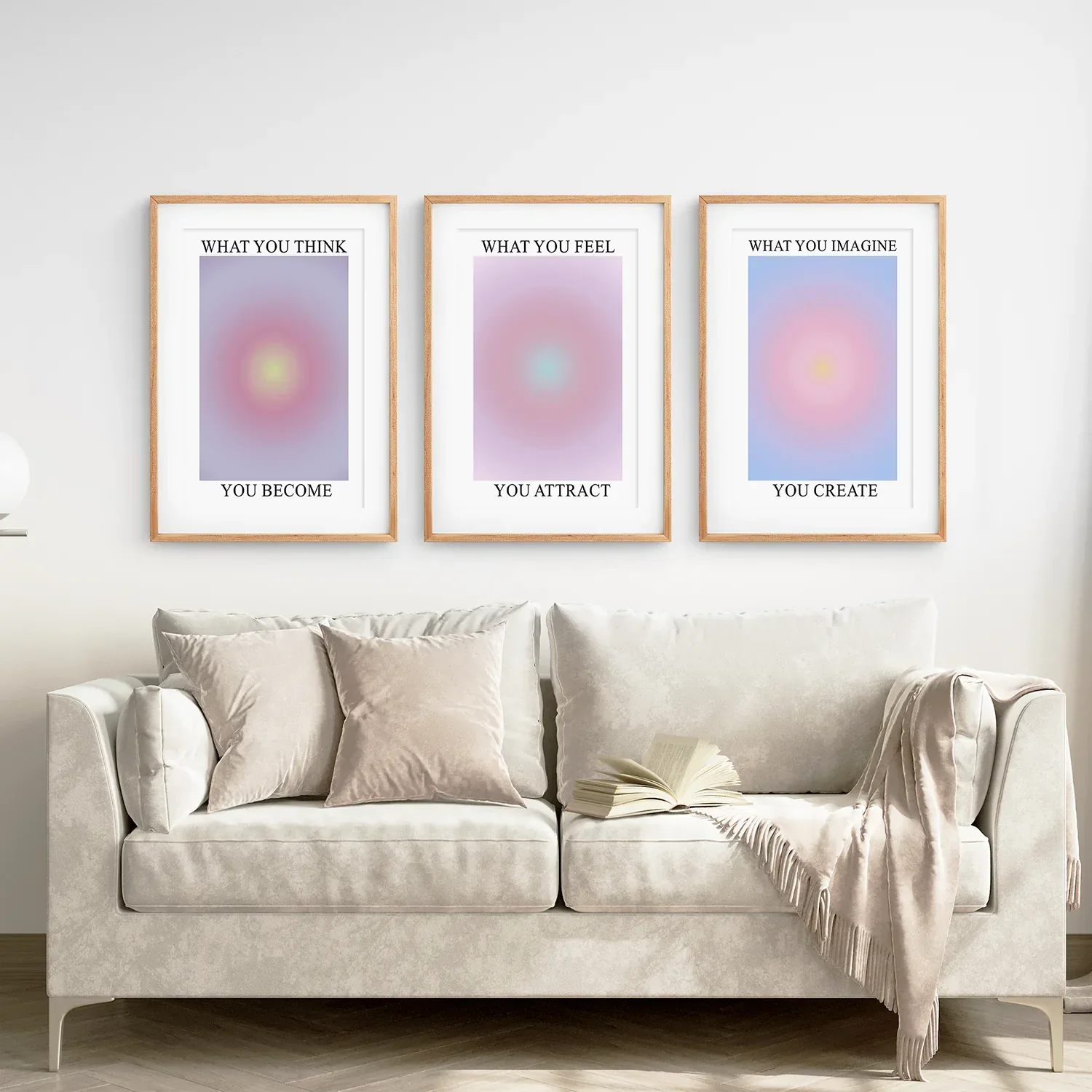 Trendy Spiritual Aura Energy Set of 3 Prints - Image 7