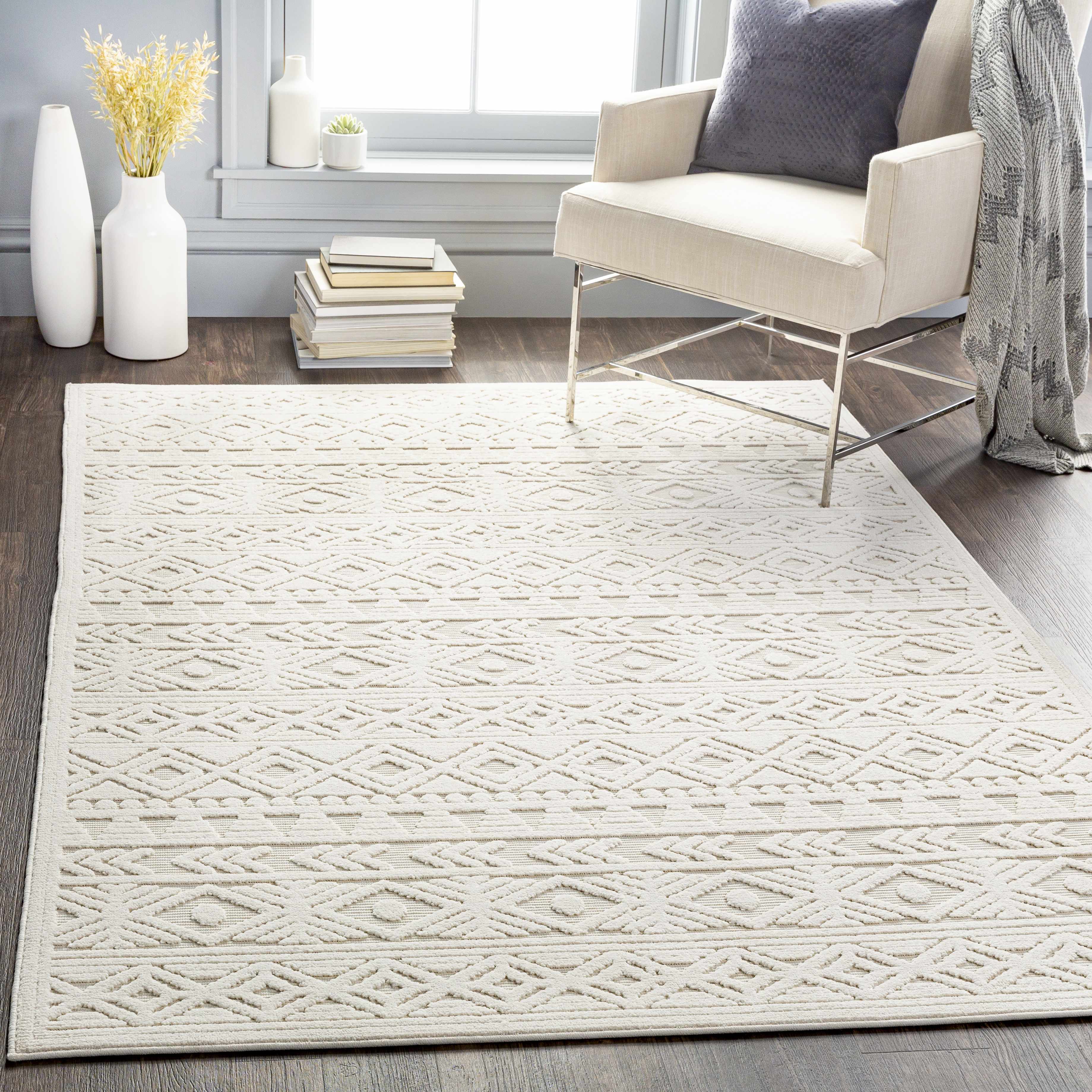 Treuddyn 3D Outdoor Area Rug - Image 2