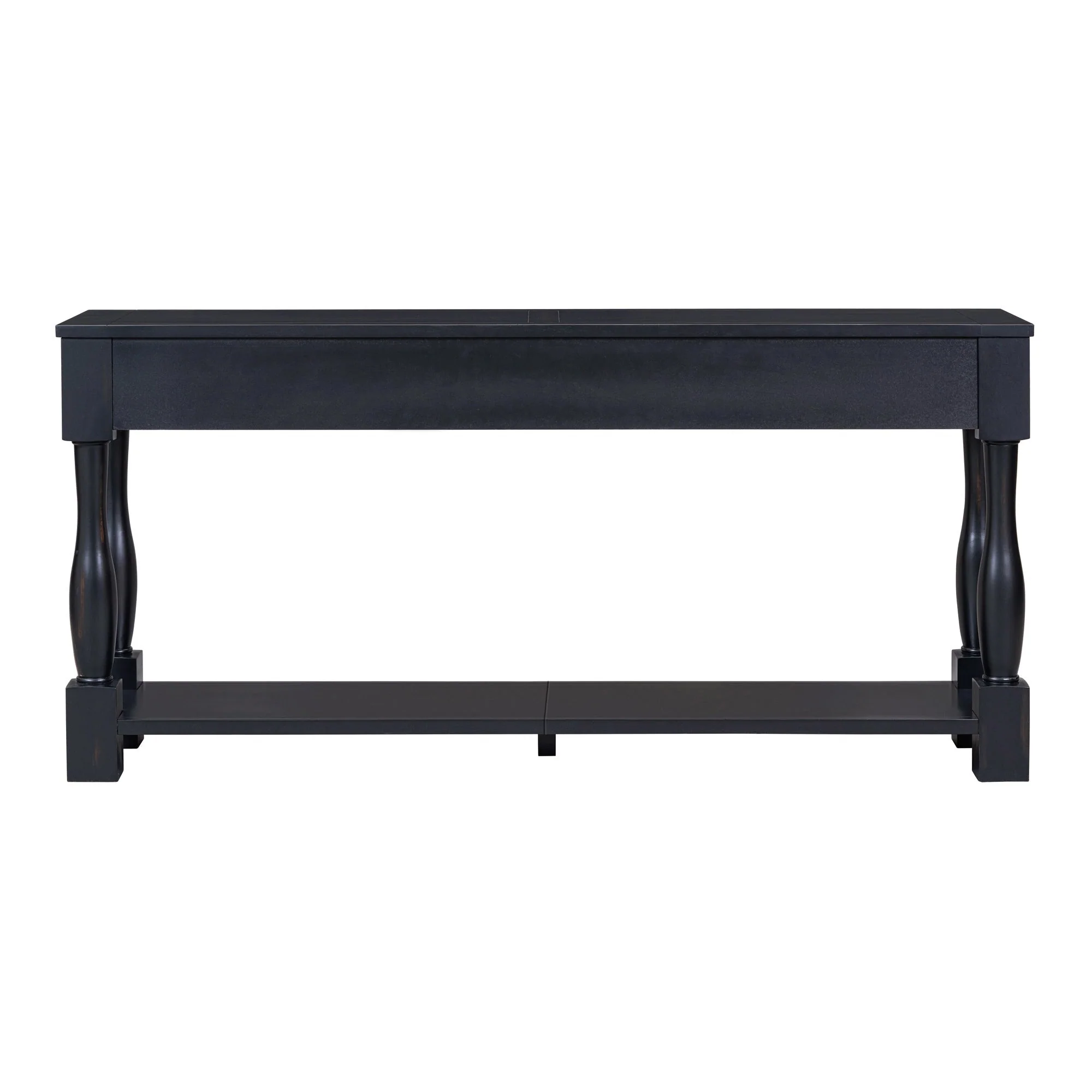 TREXM 63" Long Console Table with Drawers and Shelf - Image 22