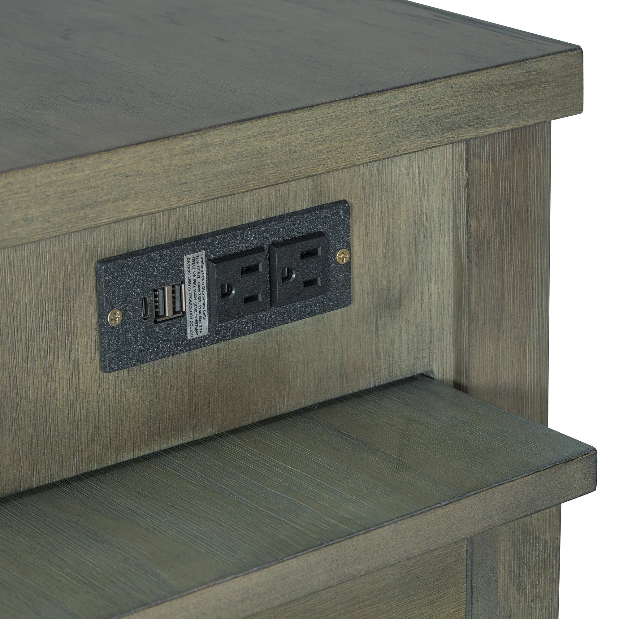TREXM Extendable Kitchen Island with Storage - Image 16