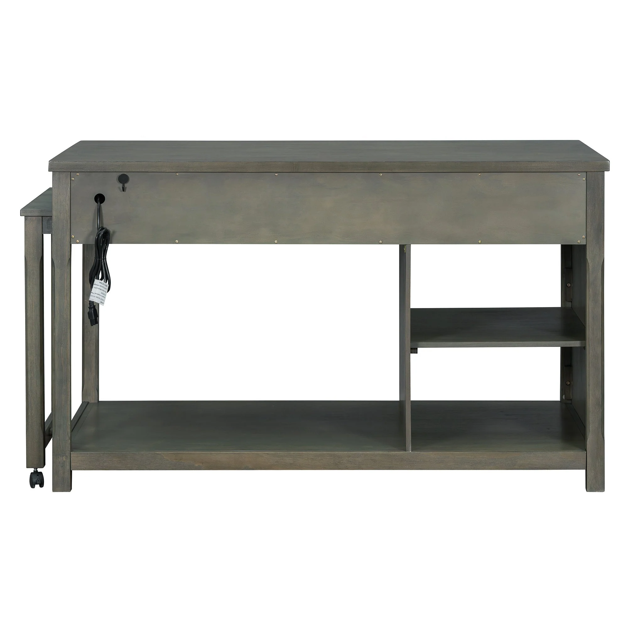 TREXM Extendable Kitchen Island with Storage - Image 20