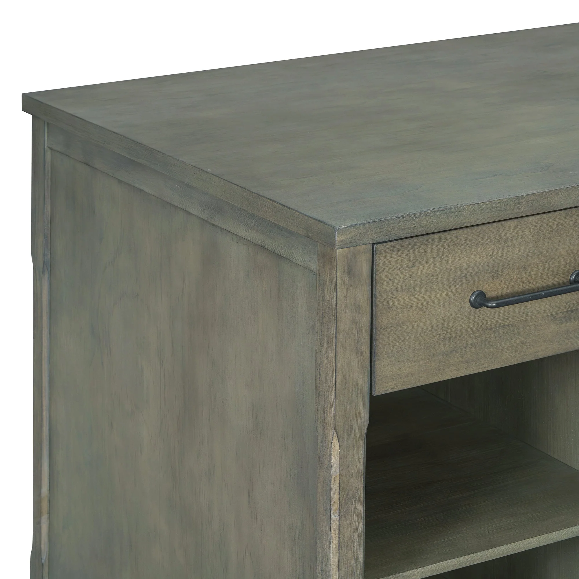 TREXM Extendable Kitchen Island with Storage - Image 26