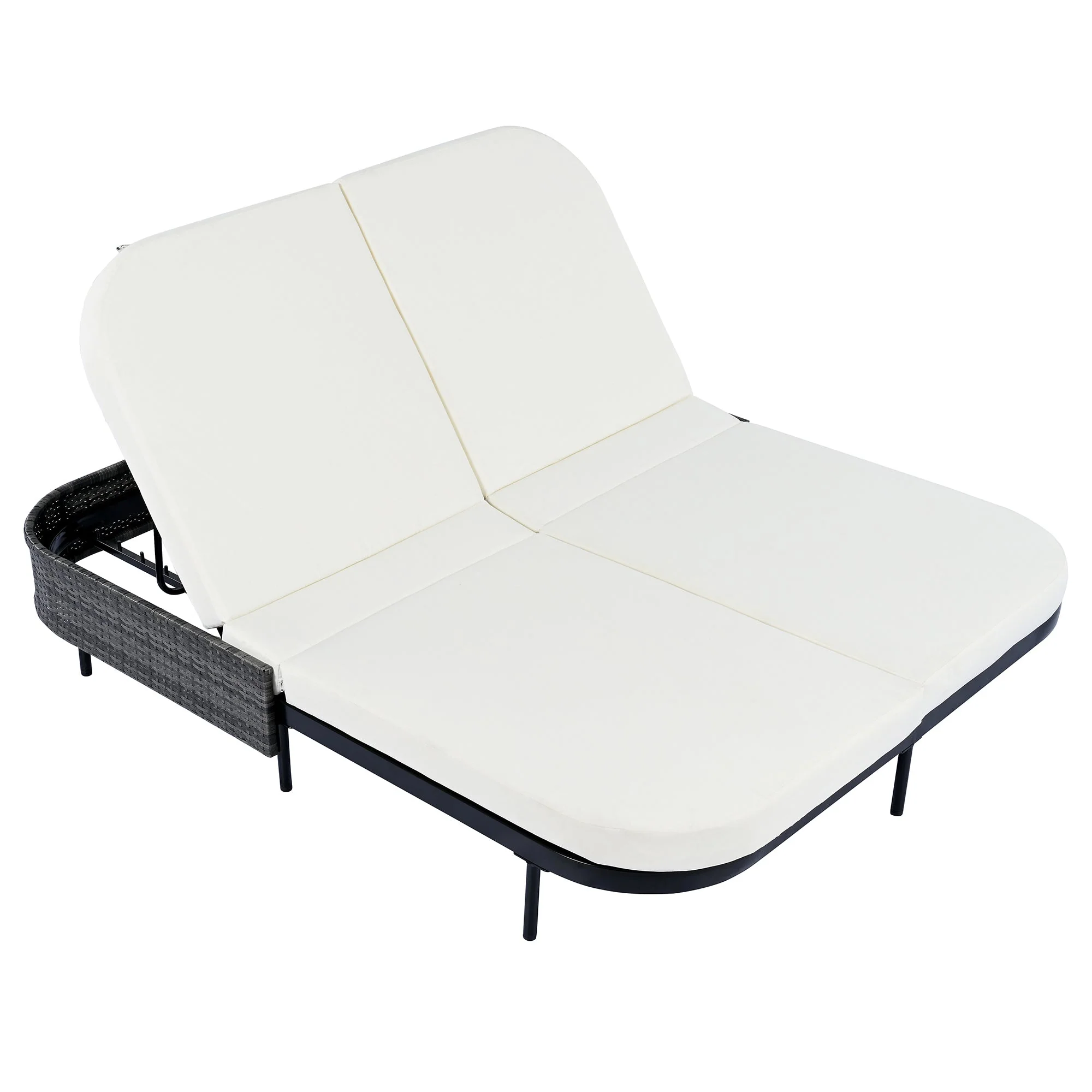 TREXM Outdoor Daybed with Adjustable Backrest - Image 13