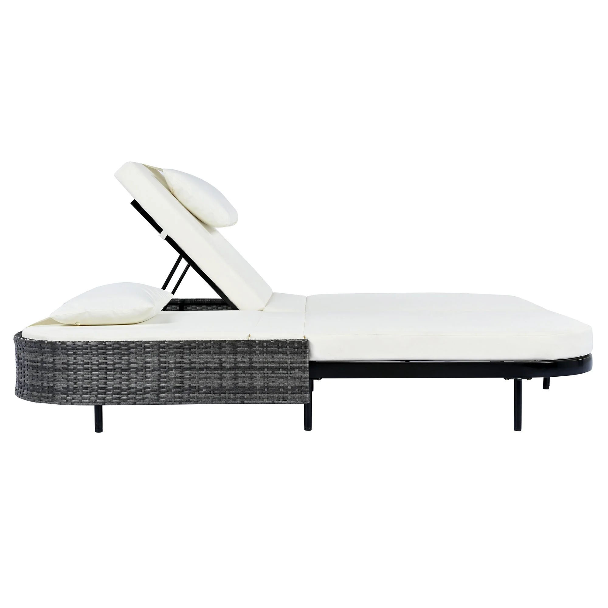 TREXM Outdoor Daybed with Adjustable Backrest - Image 19