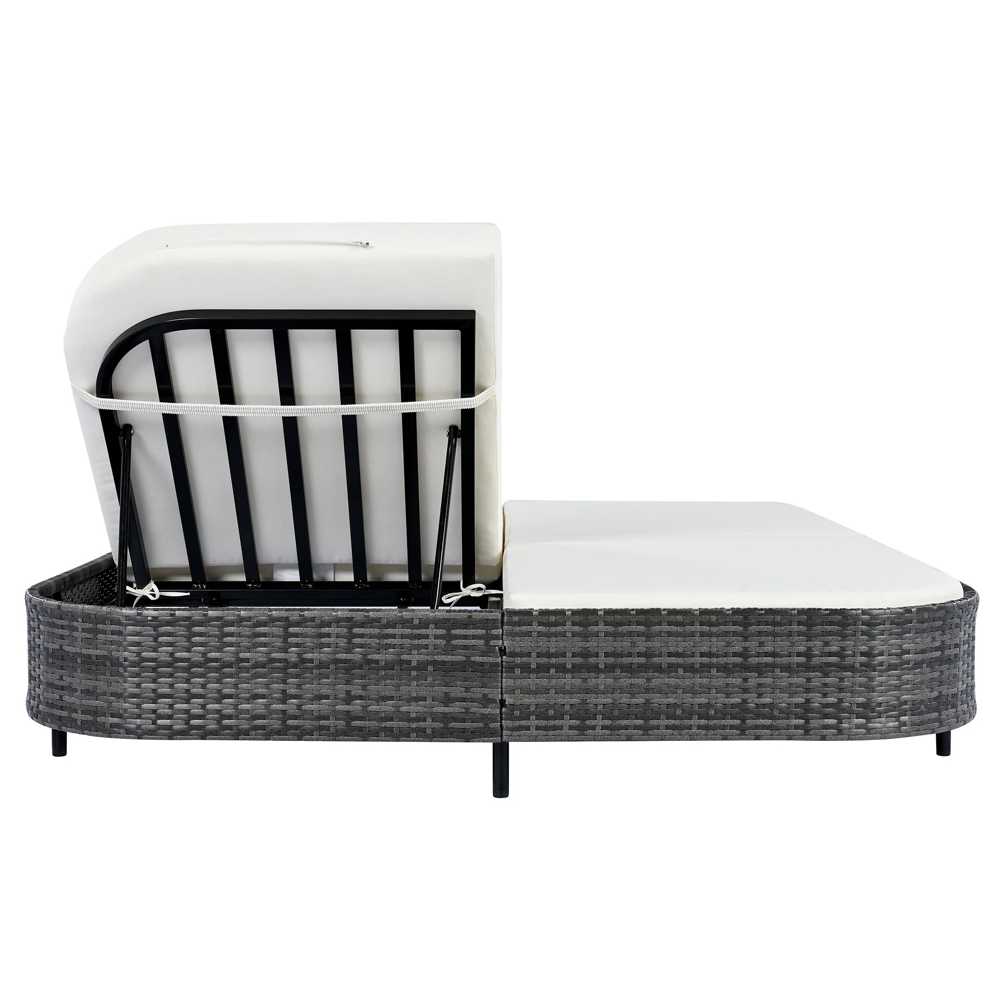 TREXM Outdoor Daybed with Adjustable Backrest - Image 24