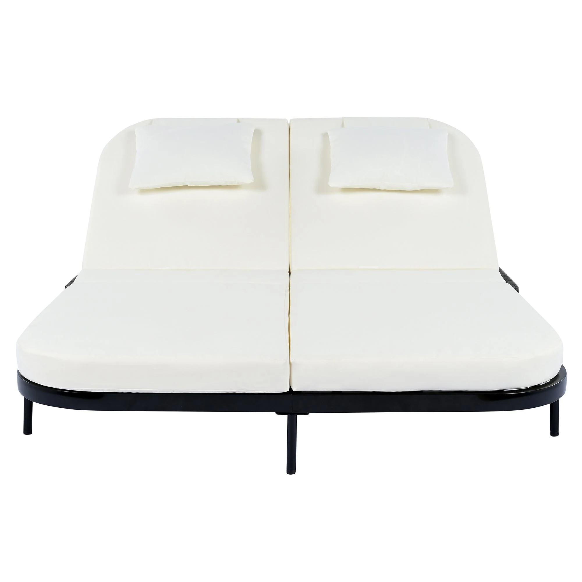 TREXM Outdoor Daybed with Adjustable Backrest - Image 9
