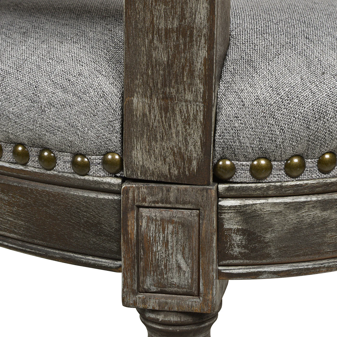 Triomphe Rattan Wicker High Back Armless Counter Bar Stool - Image 4