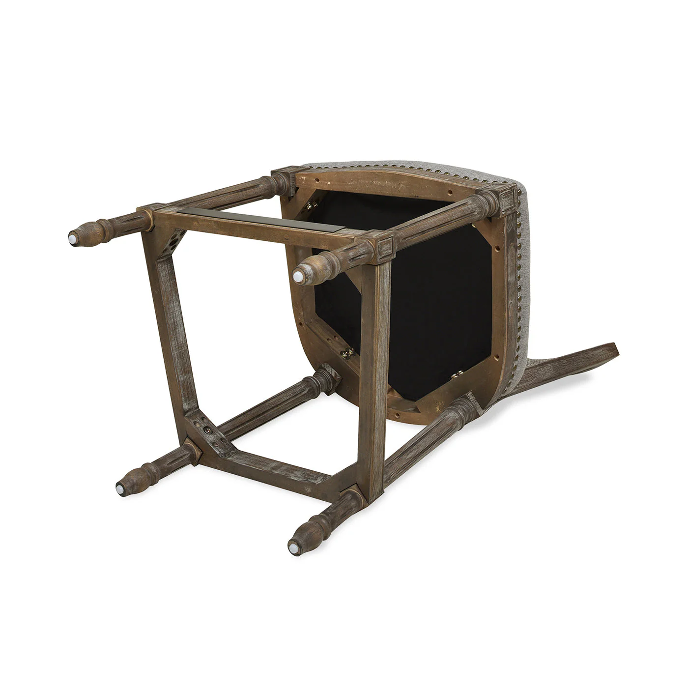 Triomphe Rattan Wicker High Back Armless Counter Bar Stool - Image 7