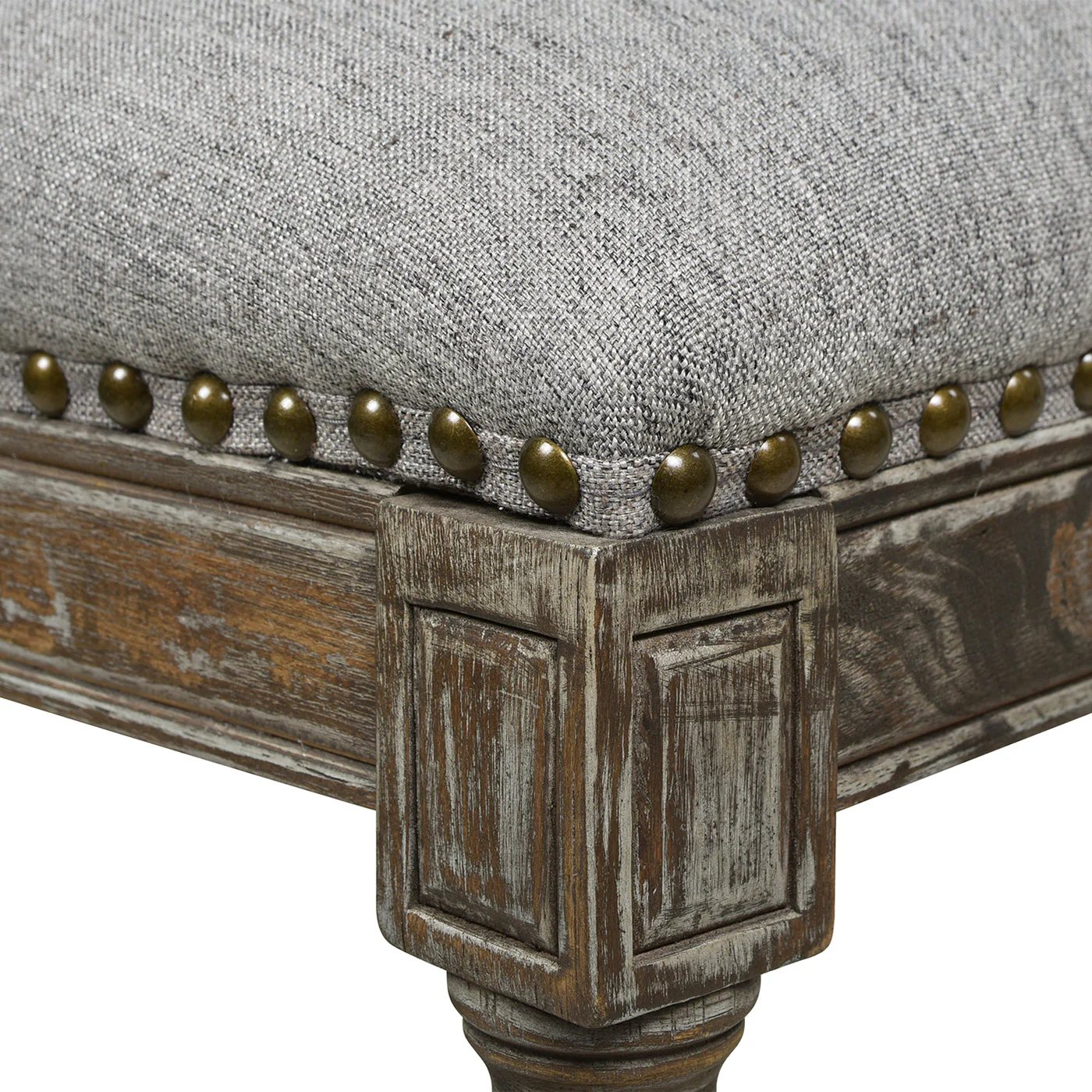 Triomphe Rattan Wicker High Back Armless Counter Bar Stool - Image 9
